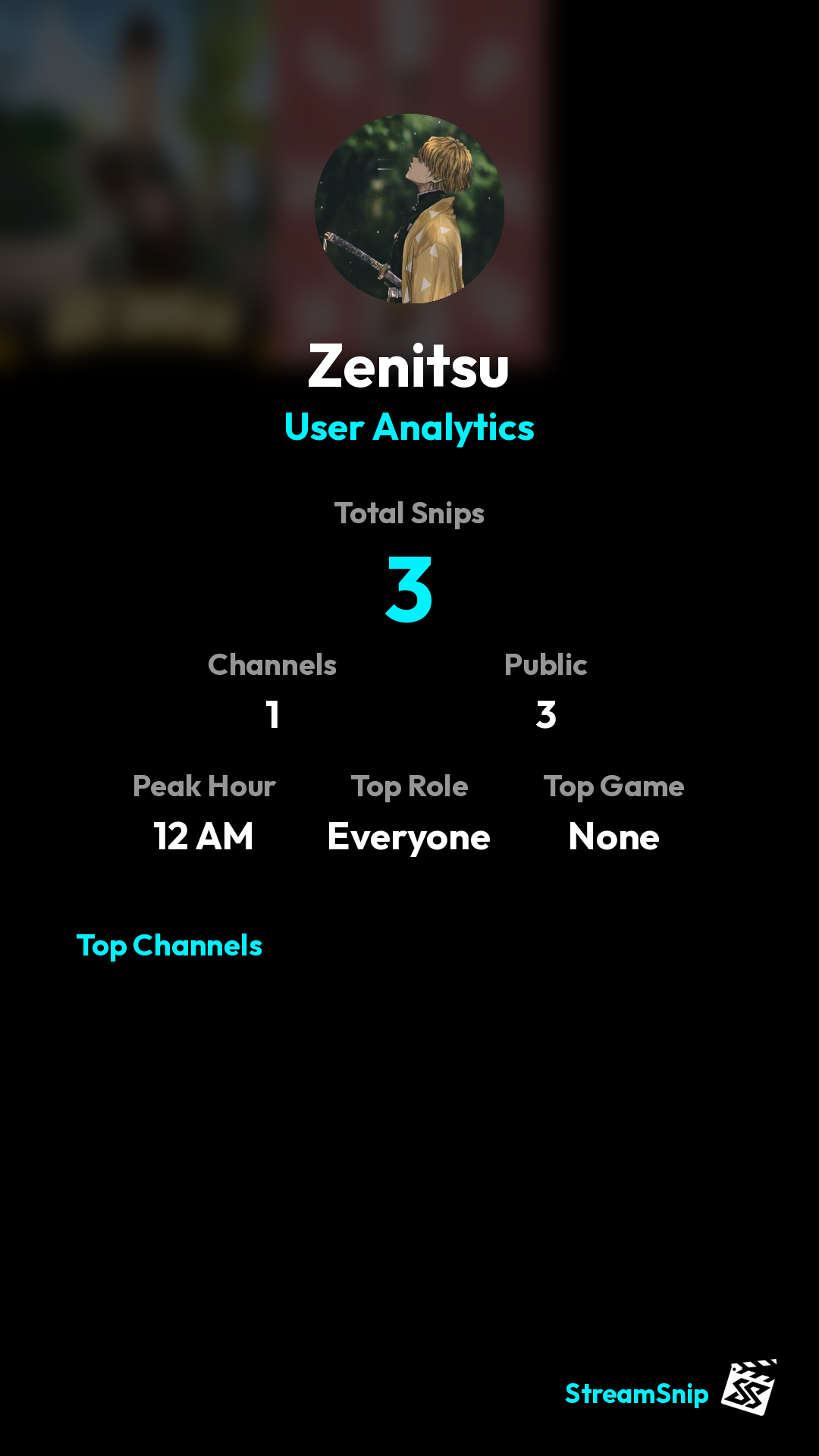 Stats Share Card