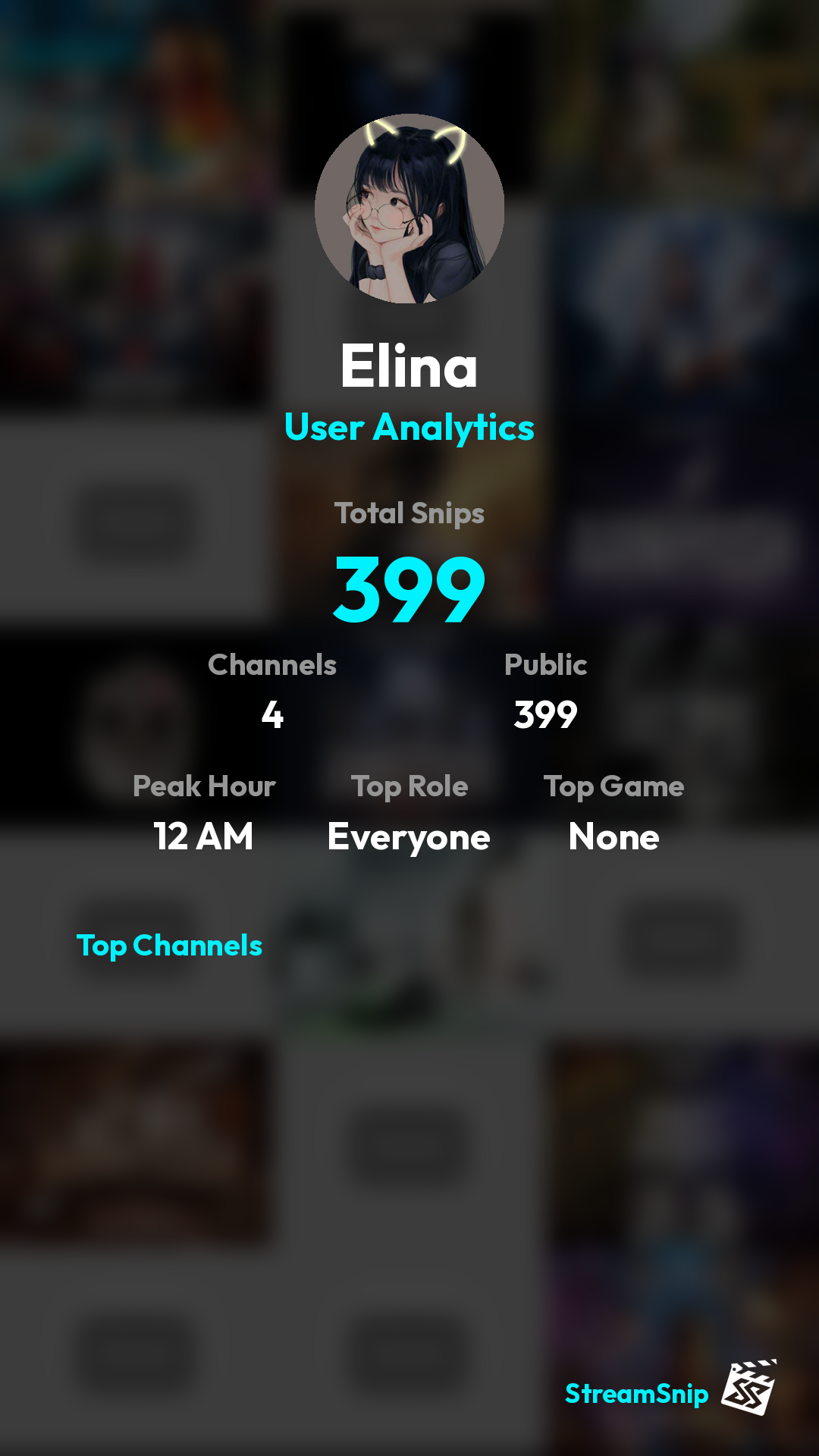 Stats Share Card