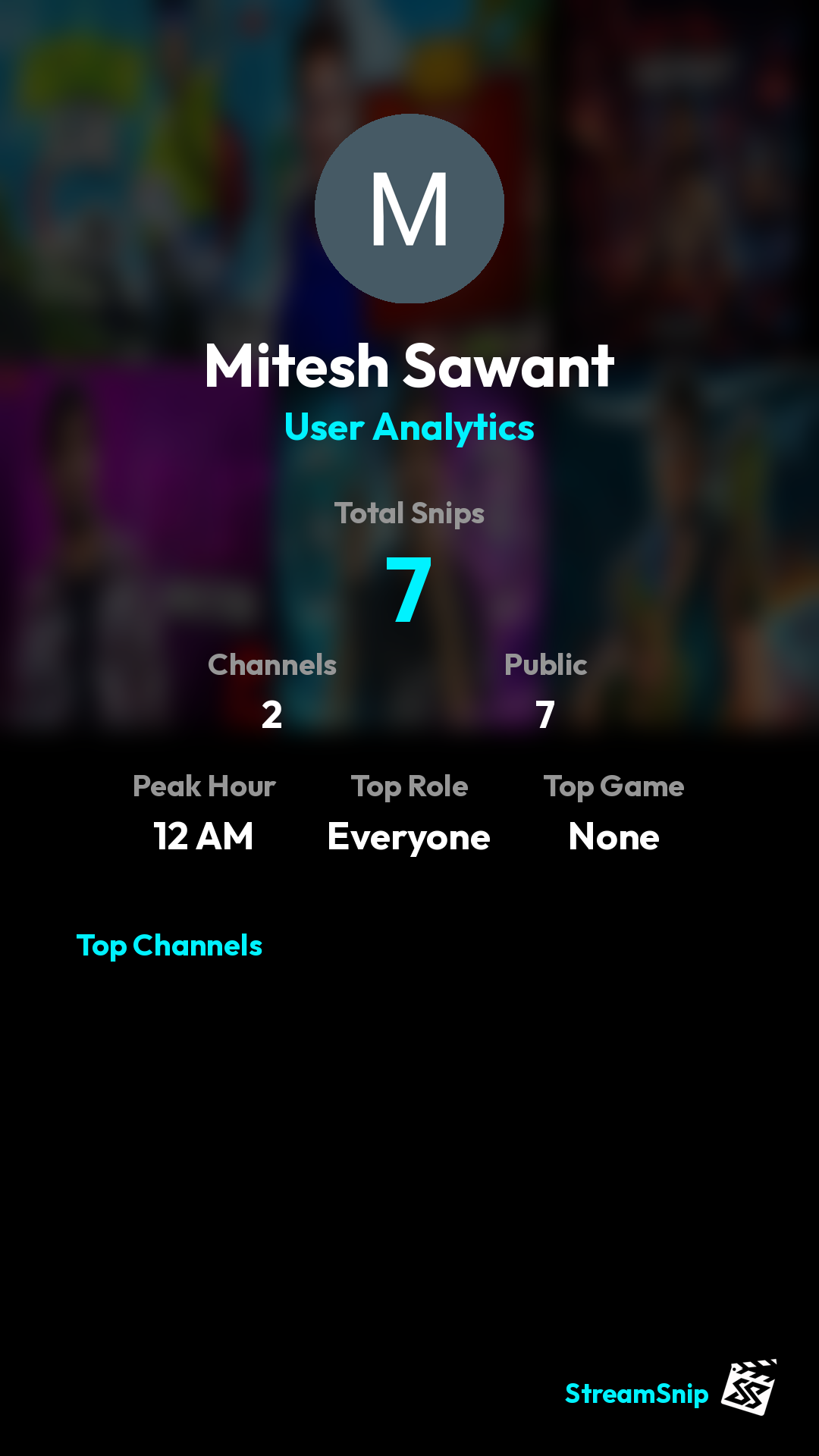 Stats Share Card