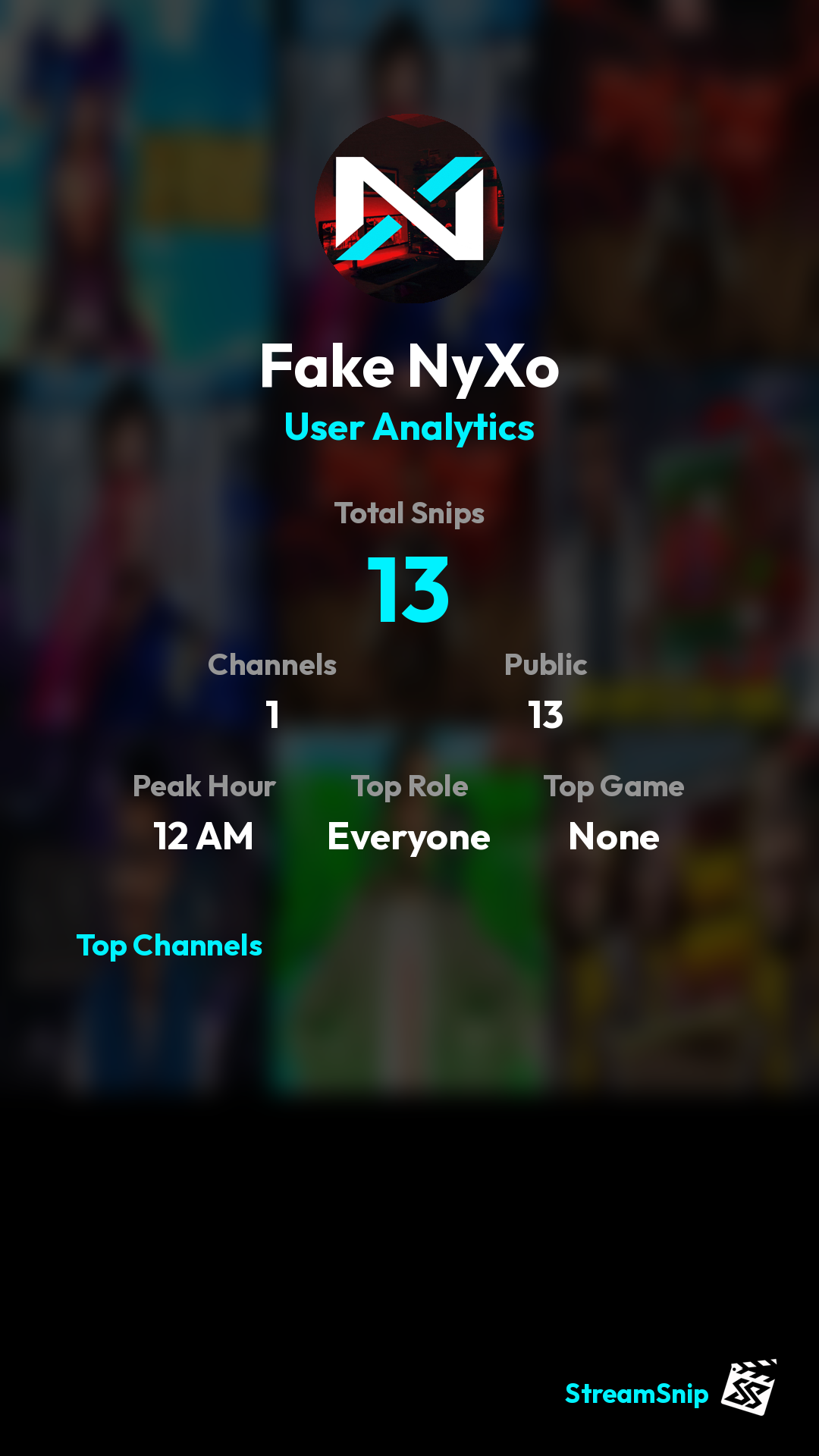 Stats Share Card