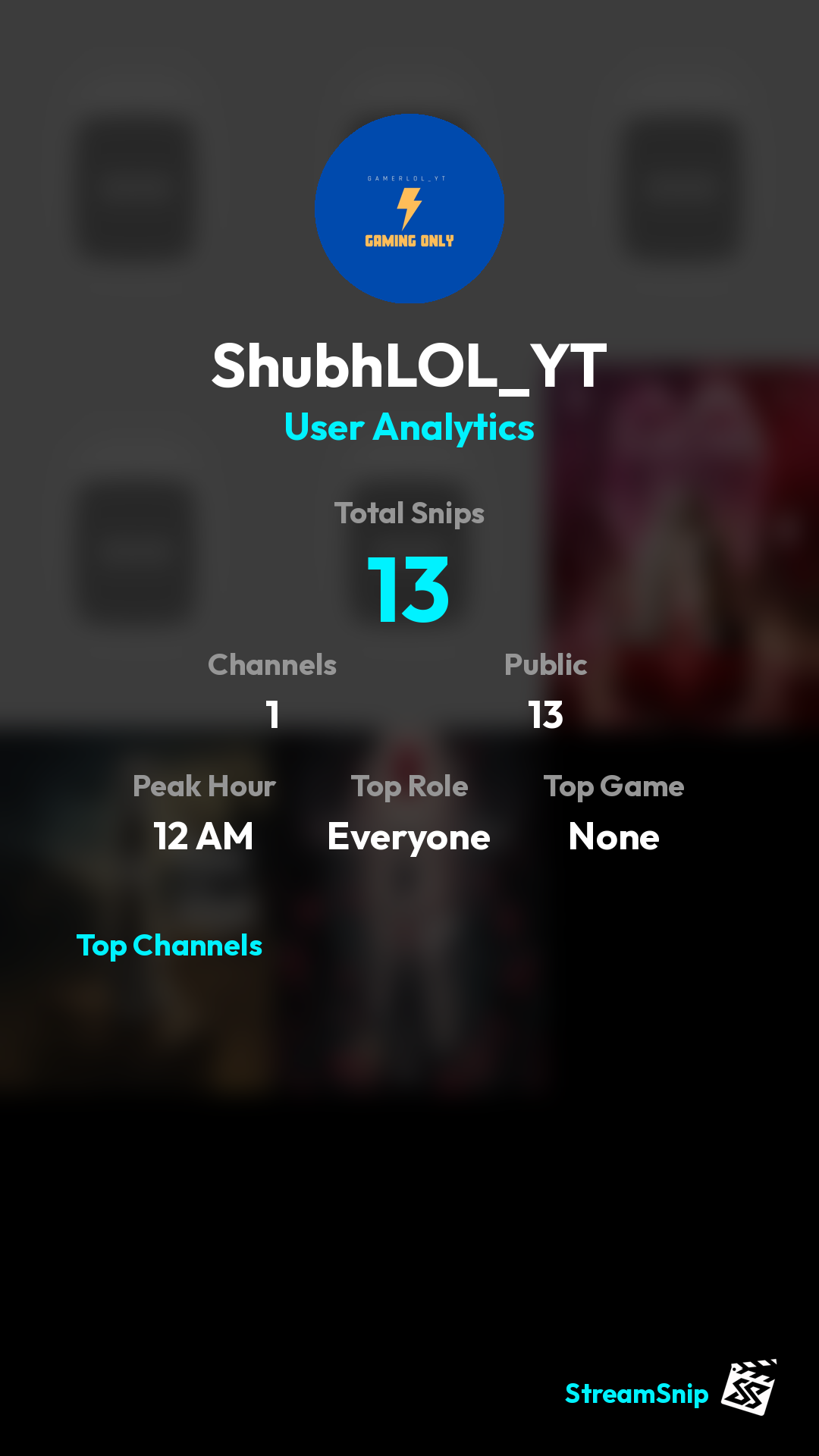 Stats Share Card