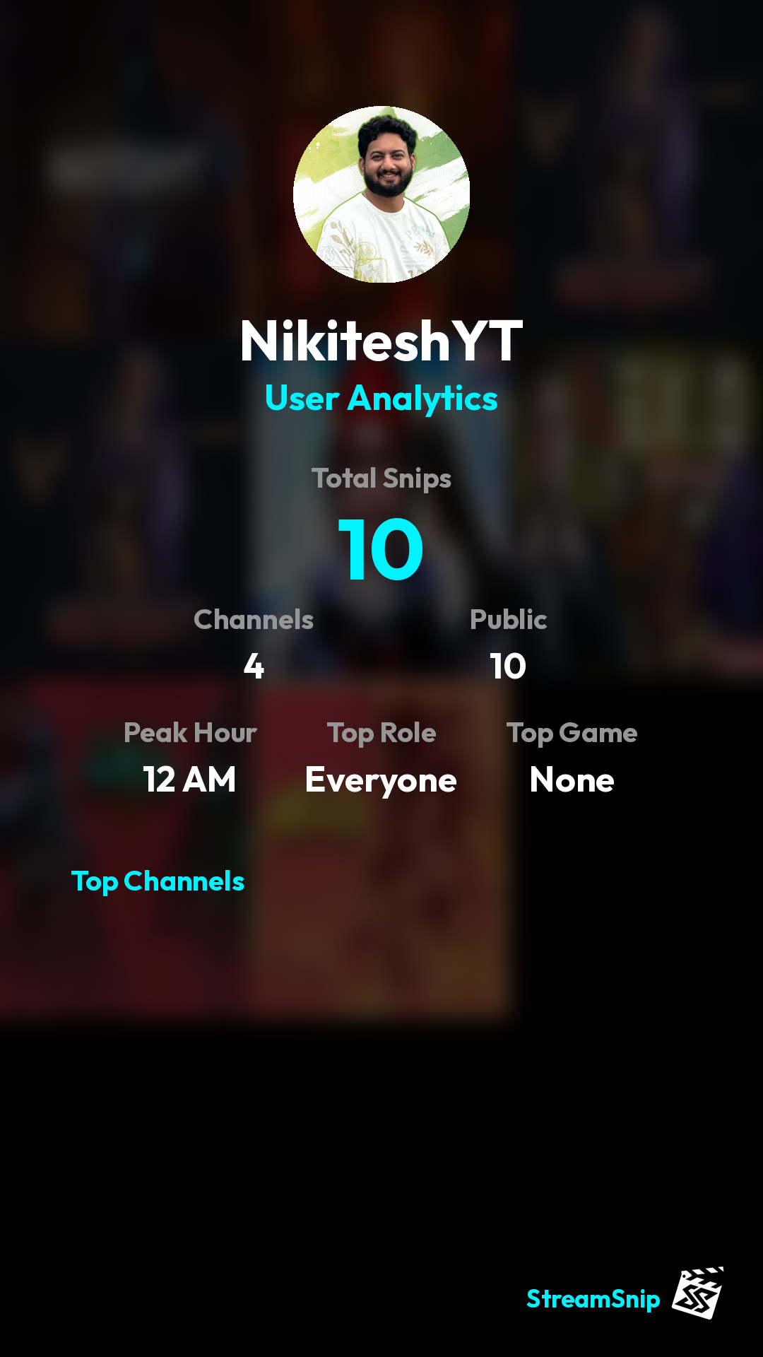 Stats Share Card