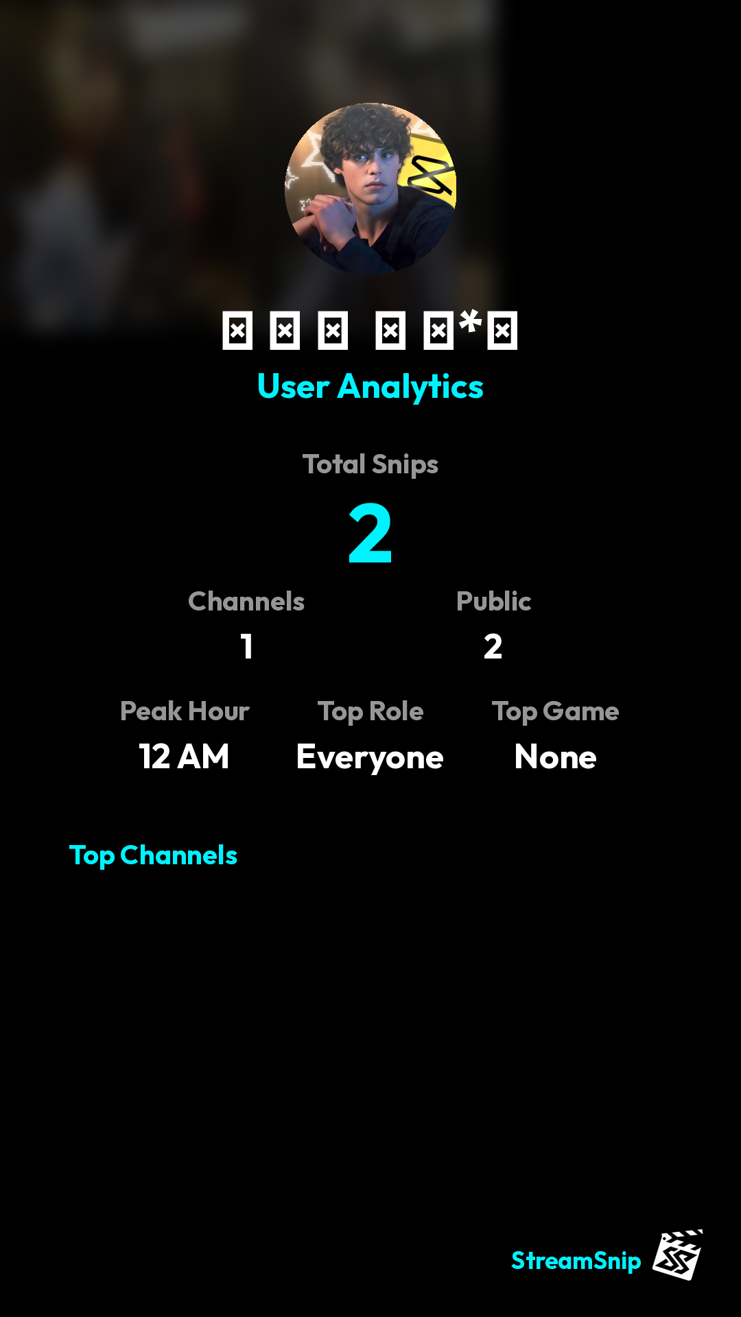 Stats Share Card