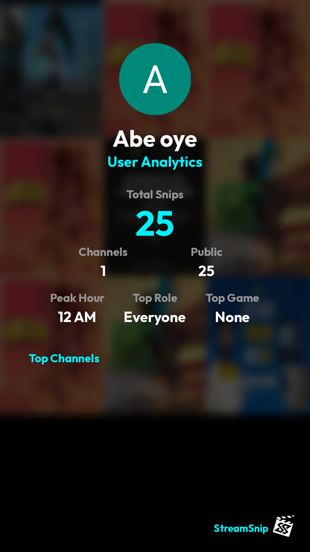 Stats Share Card