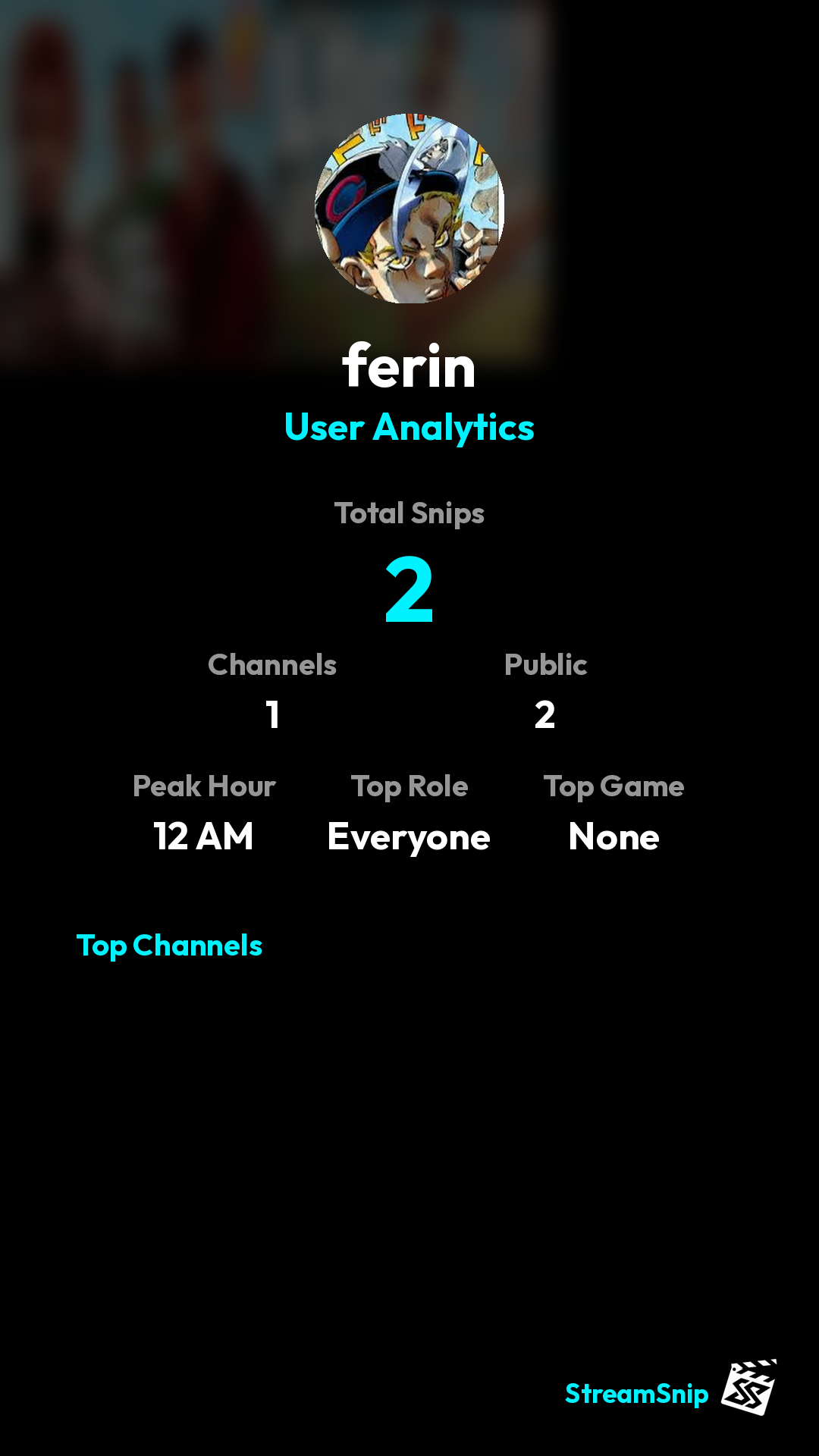 Stats Share Card