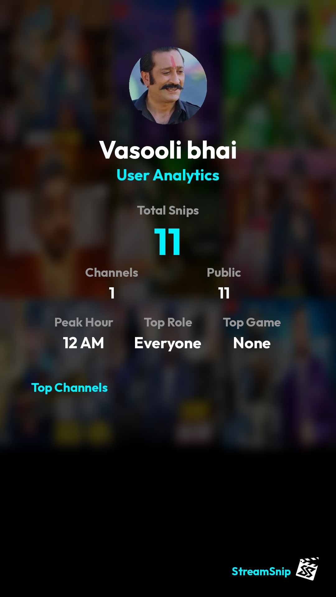 Stats Share Card