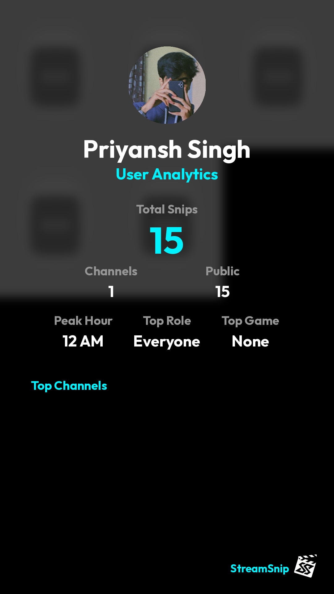 Stats Share Card