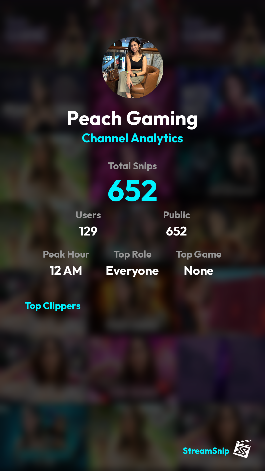 Stats Share Card
