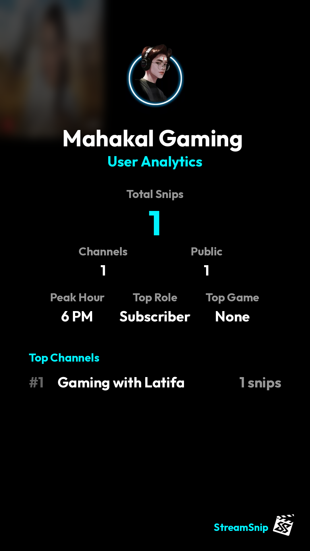 Stats Share Card