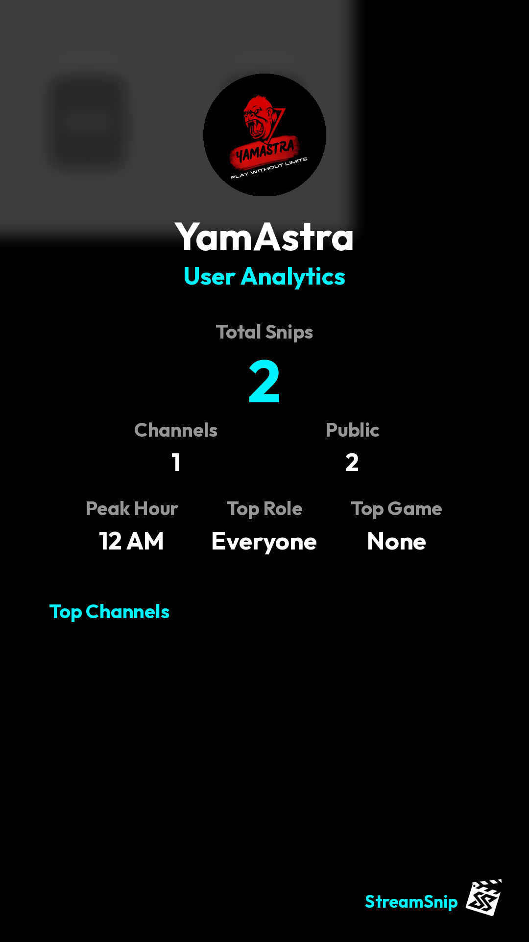 Stats Share Card