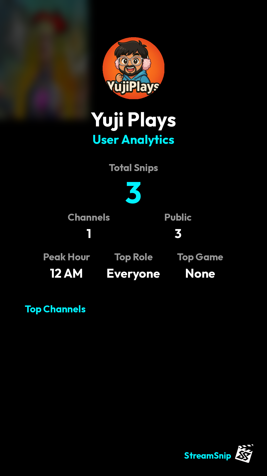 Stats Share Card