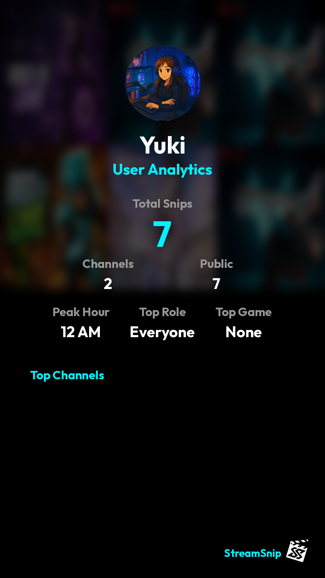 Stats Share Card