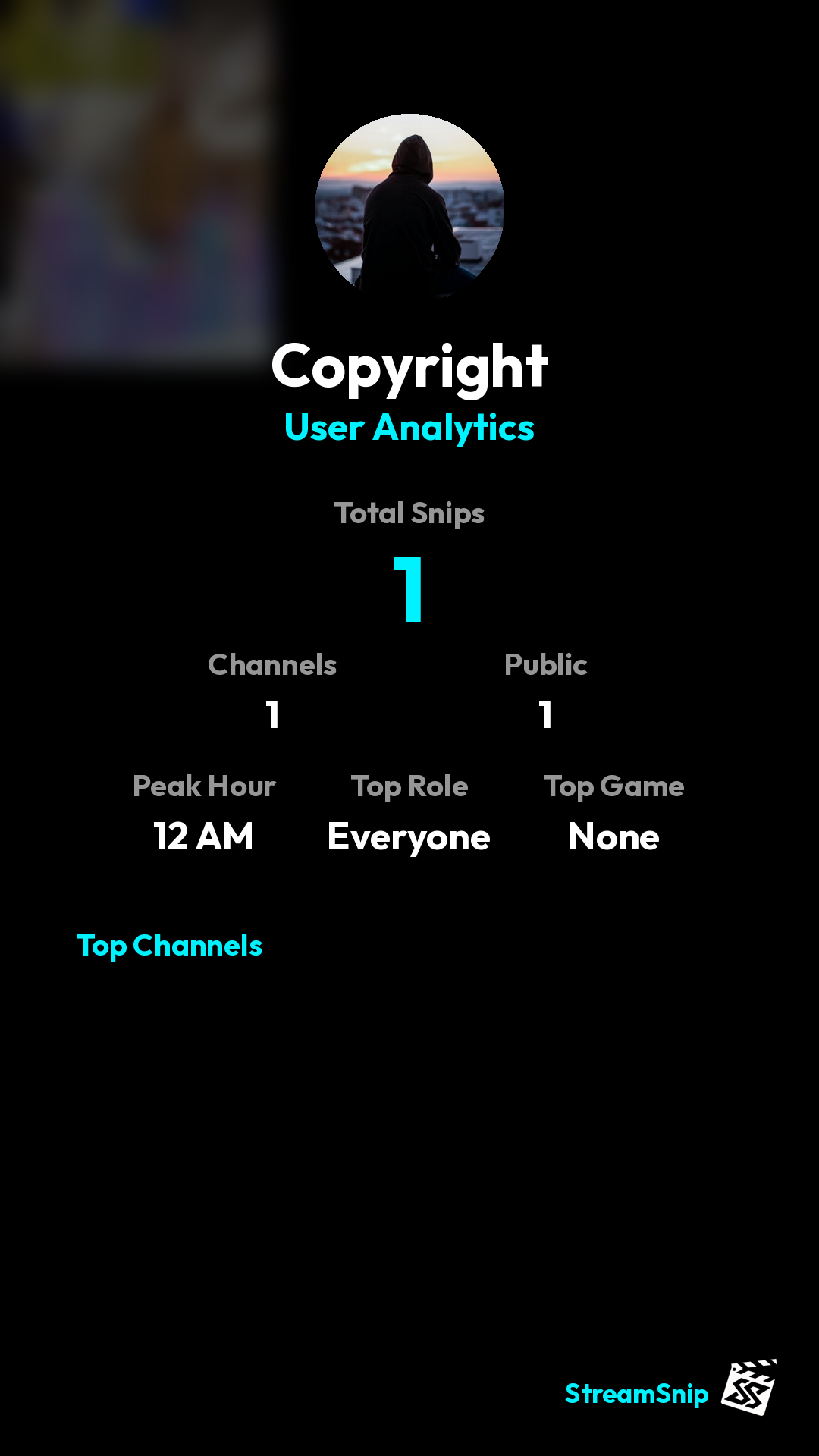 Stats Share Card