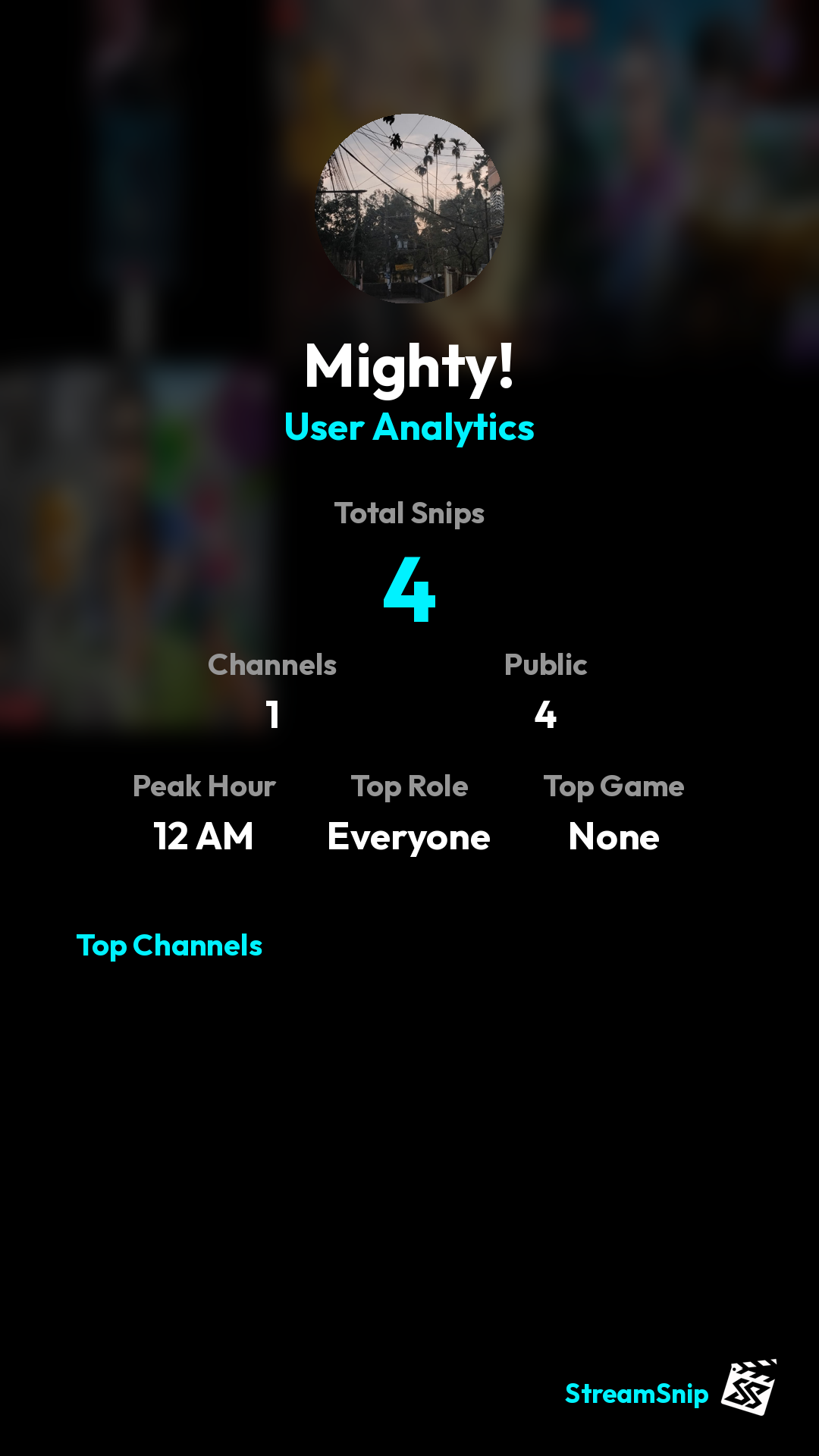 Stats Share Card
