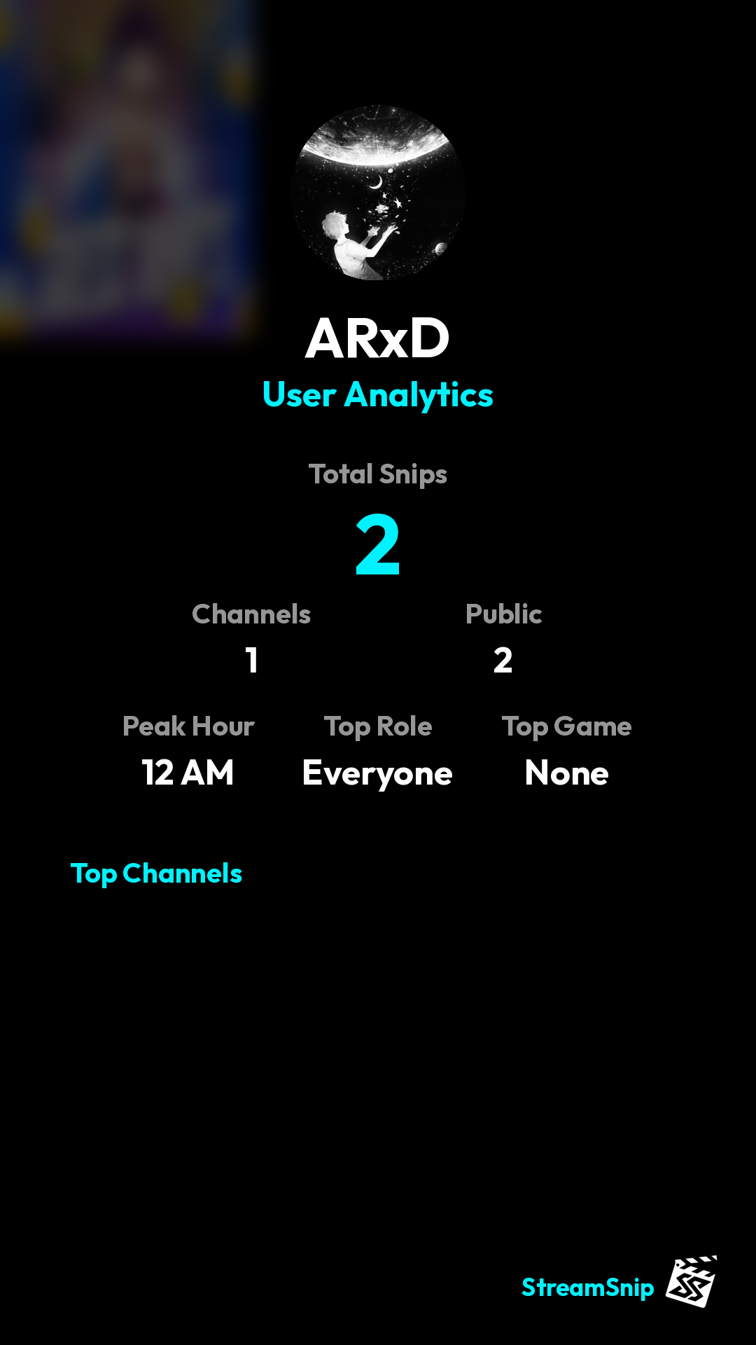 Stats Share Card