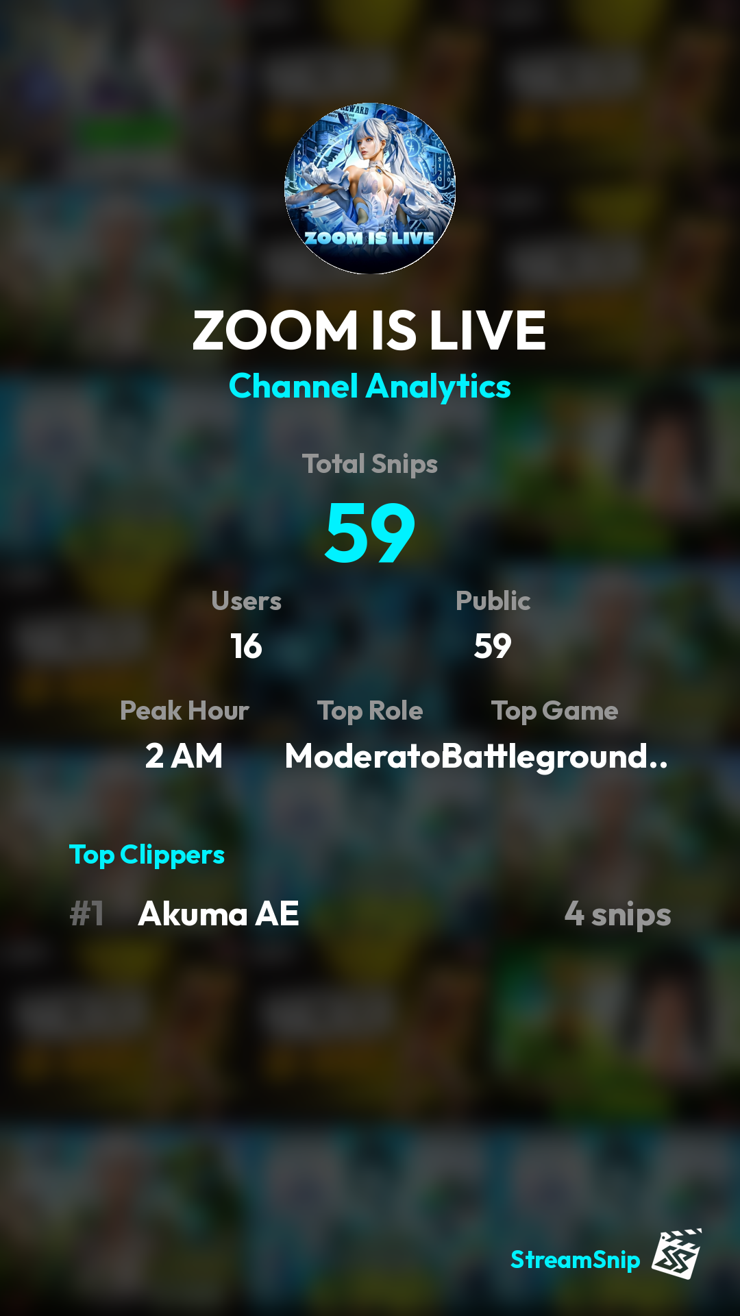 Stats Share Card