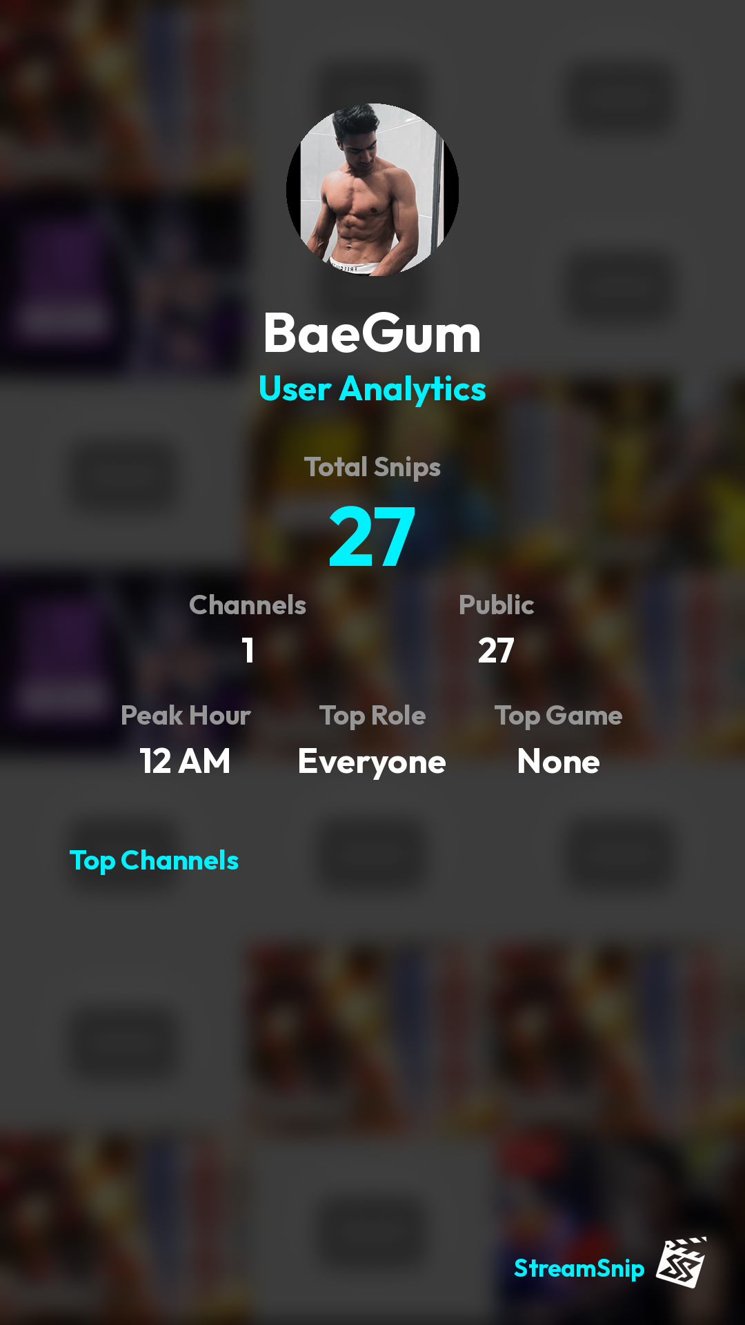 Stats Share Card