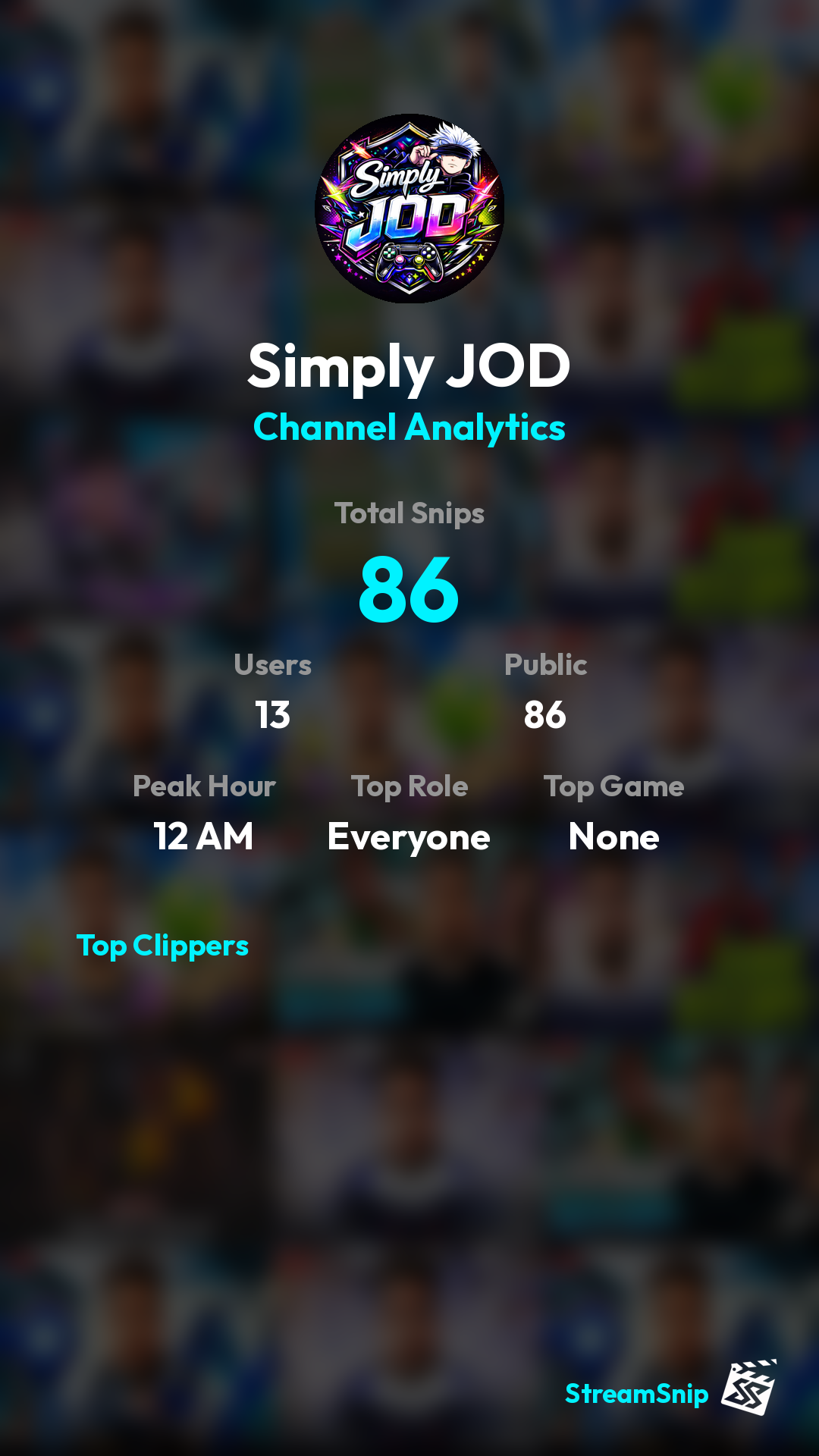 Stats Share Card