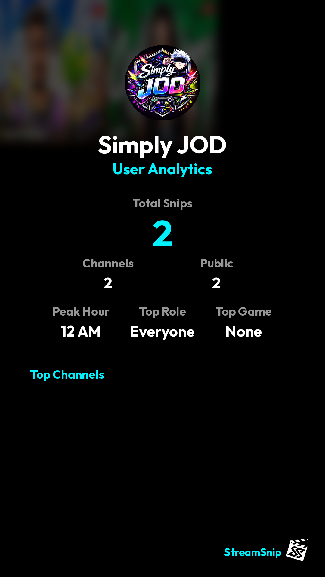 Stats Share Card