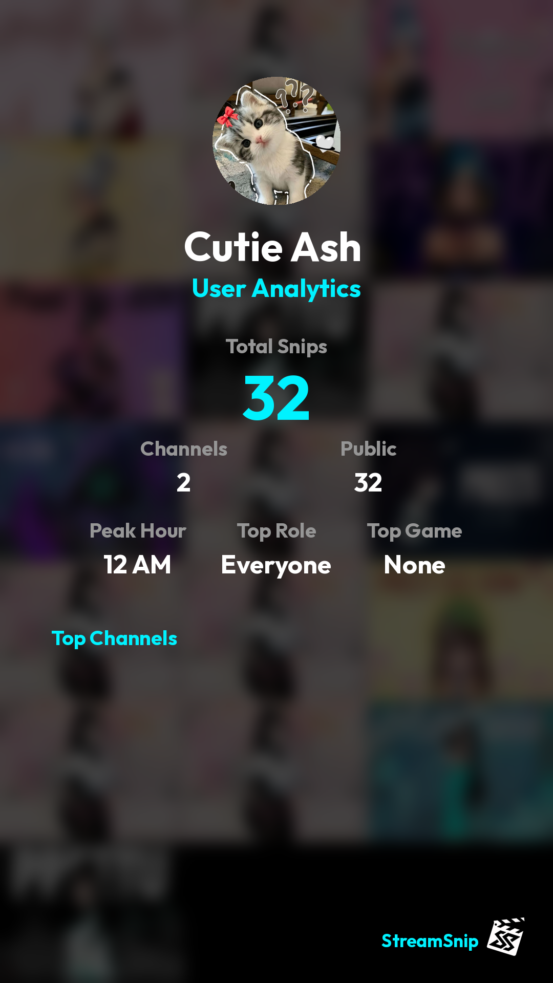 Stats Share Card