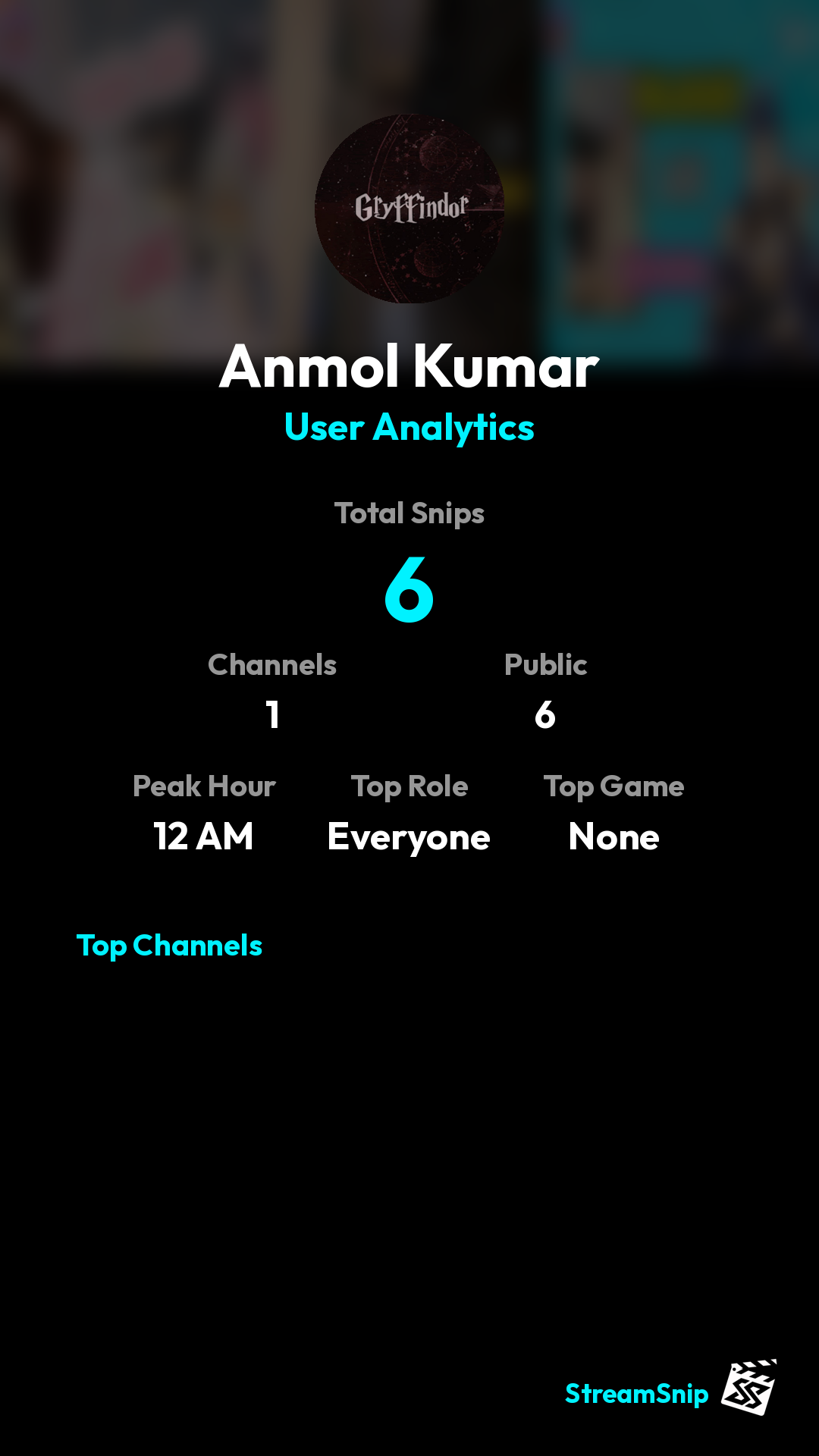 Stats Share Card