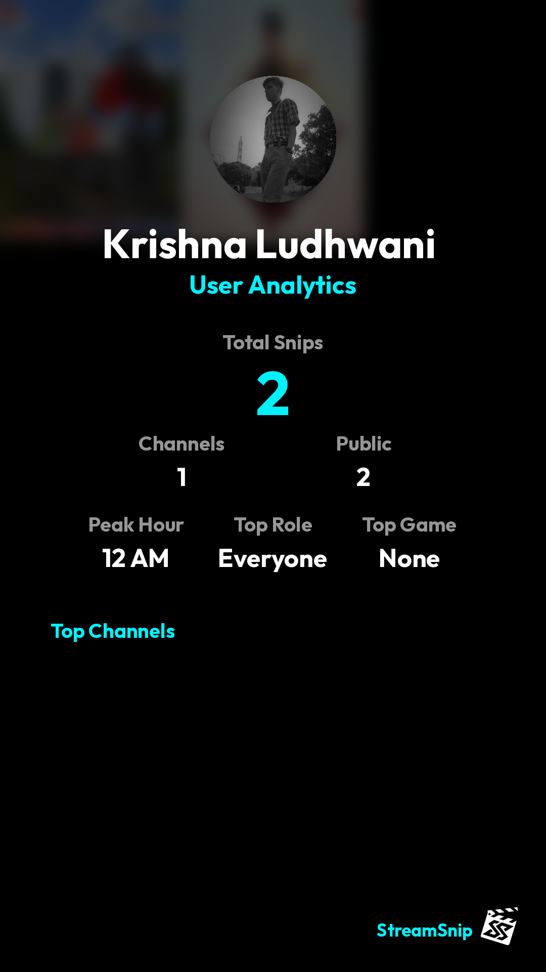 Stats Share Card