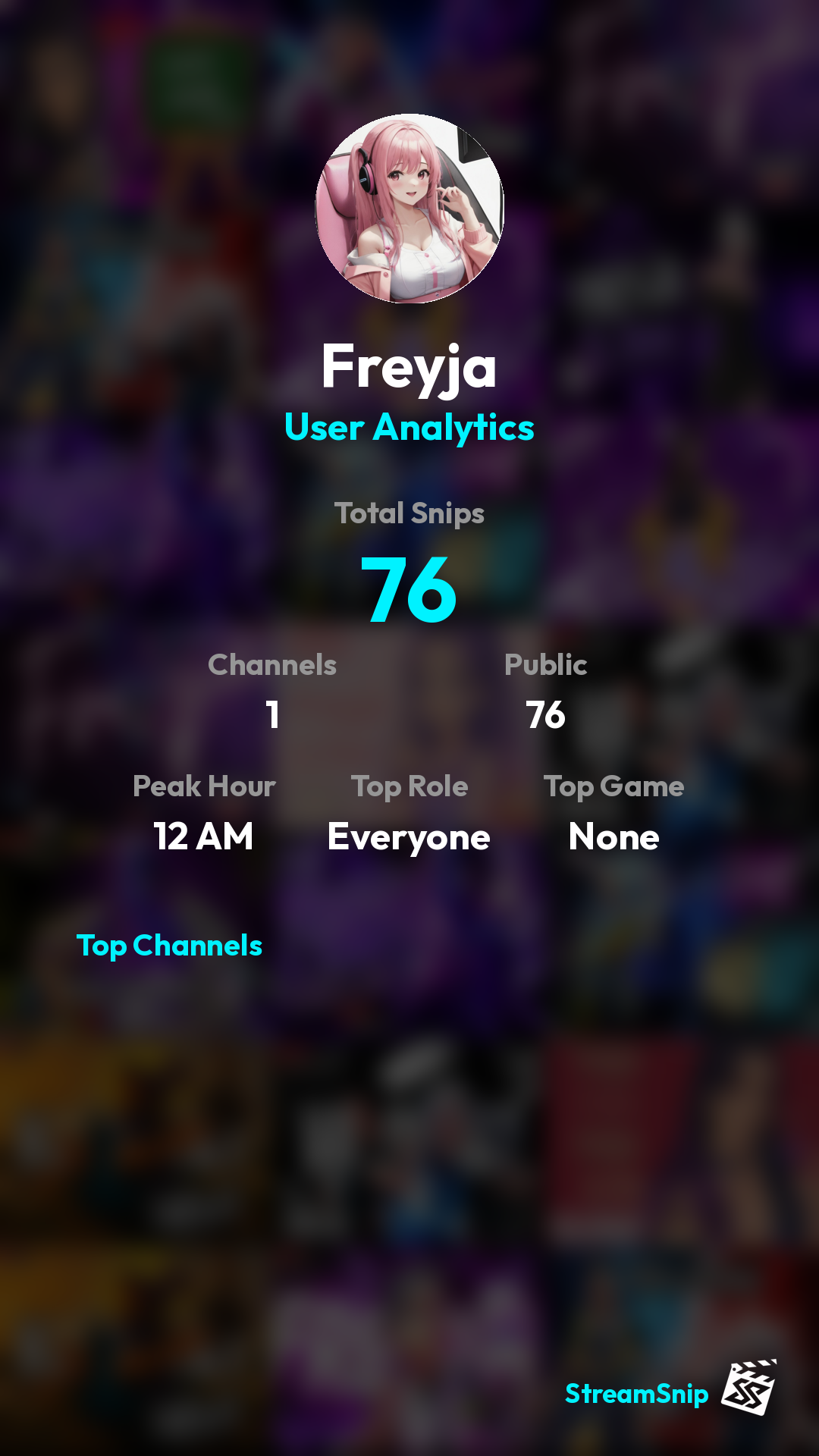 Stats Share Card