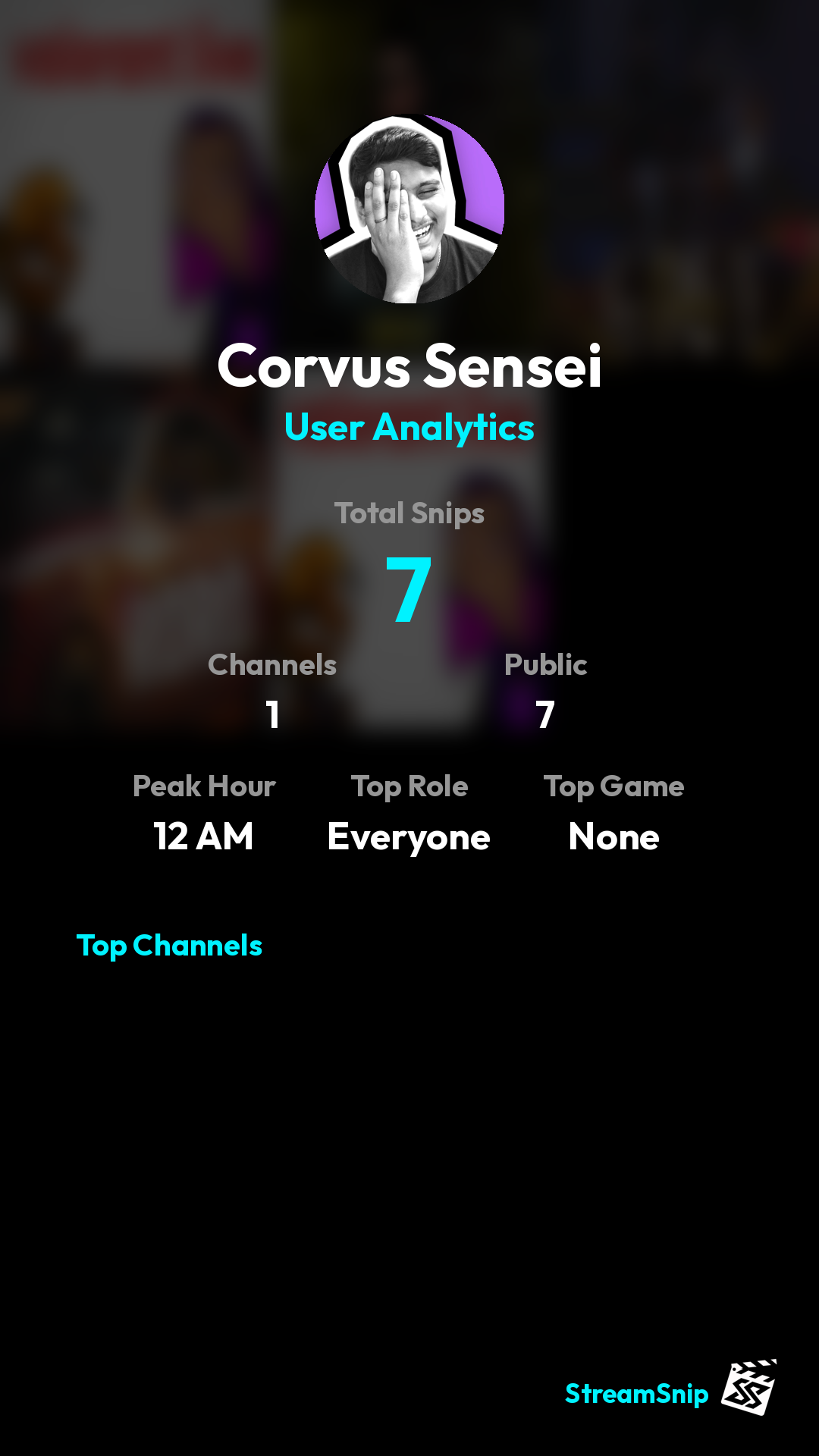 Stats Share Card