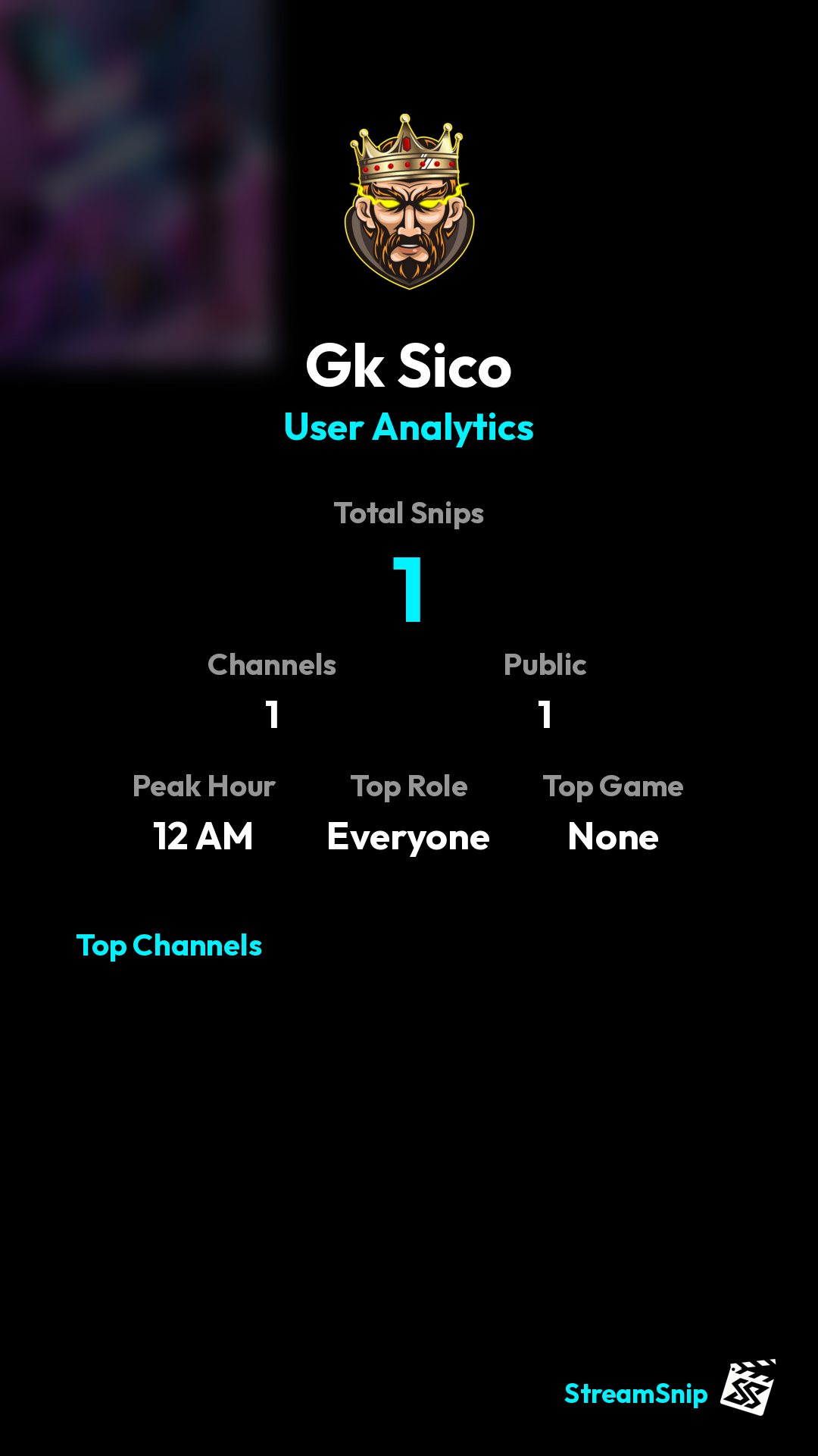 Stats Share Card