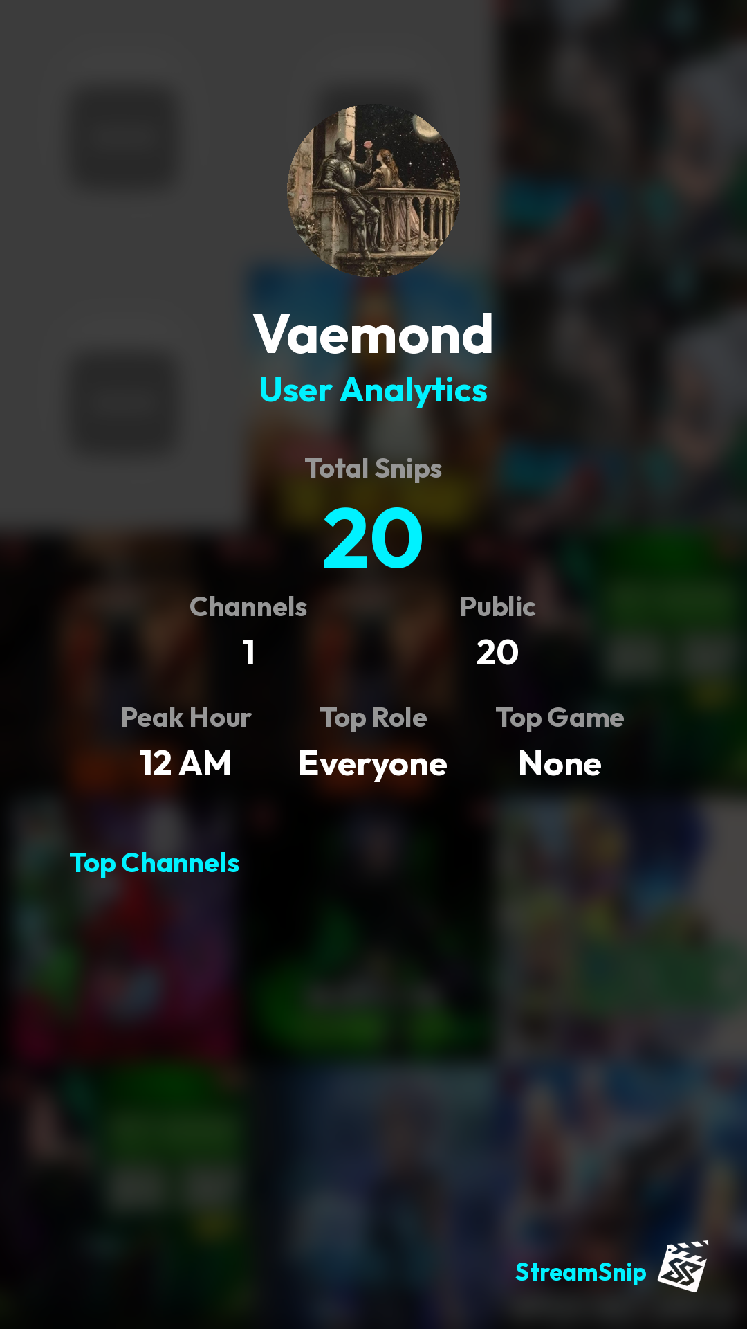 Stats Share Card