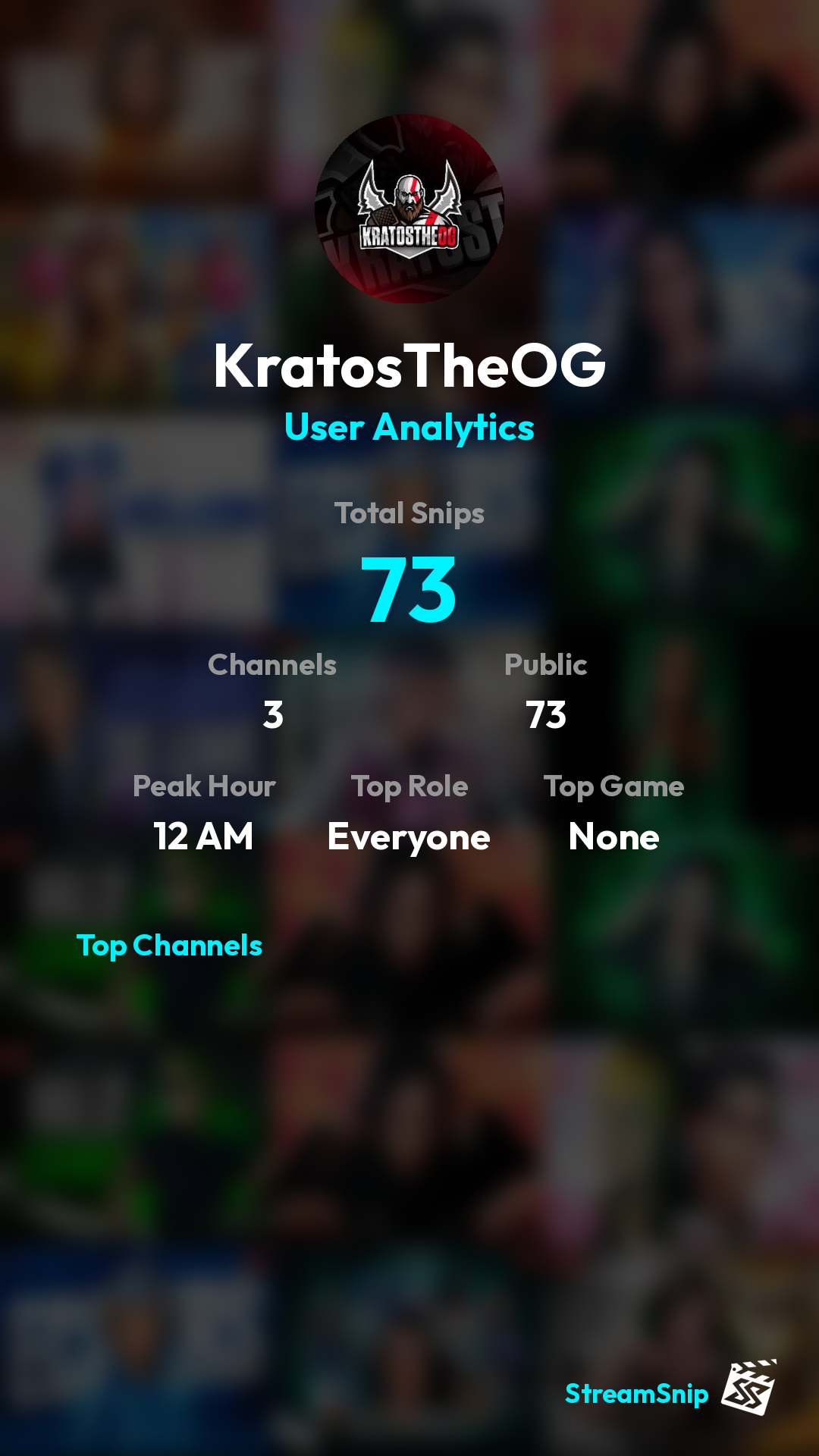 Stats Share Card
