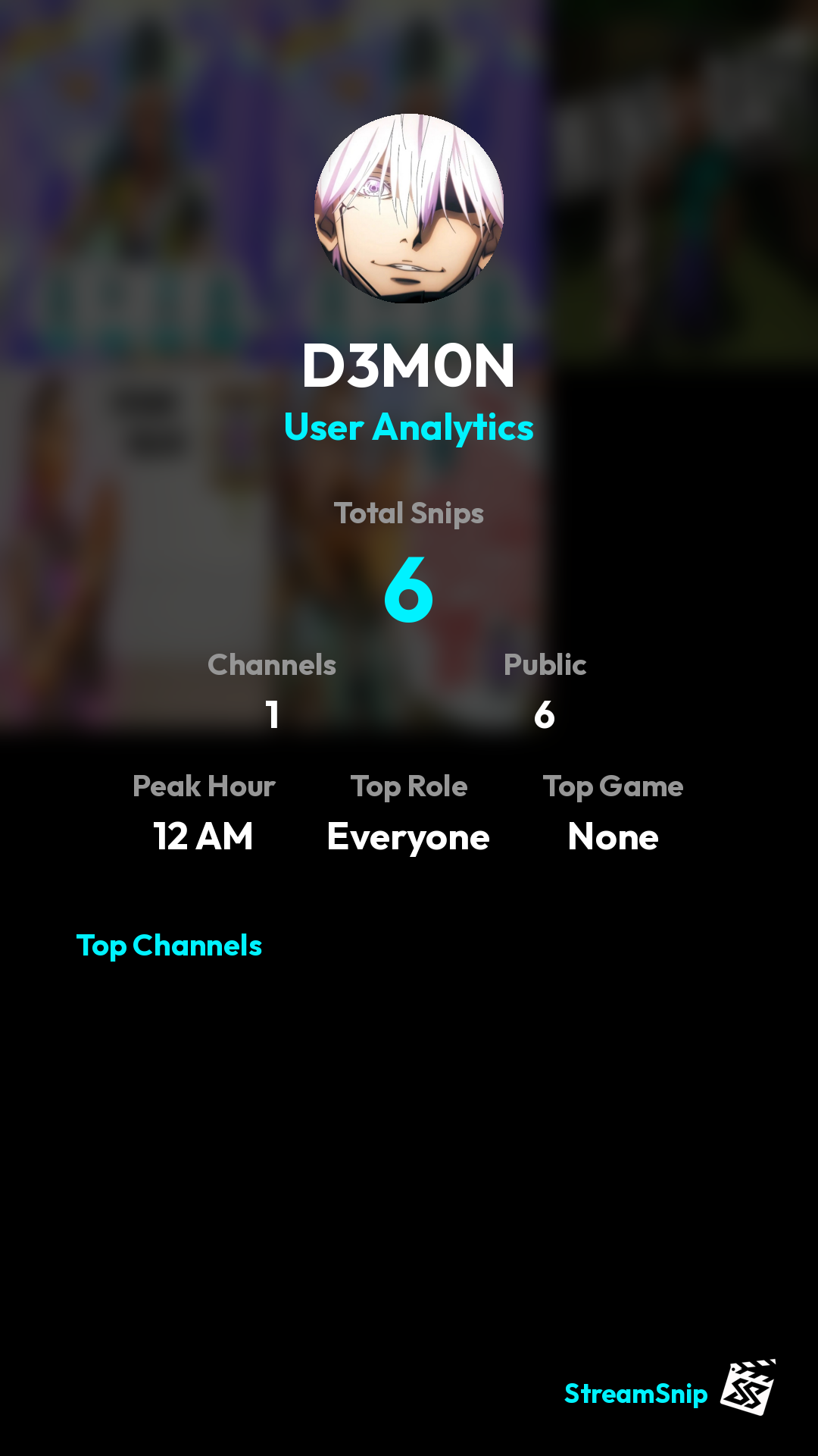 Stats Share Card