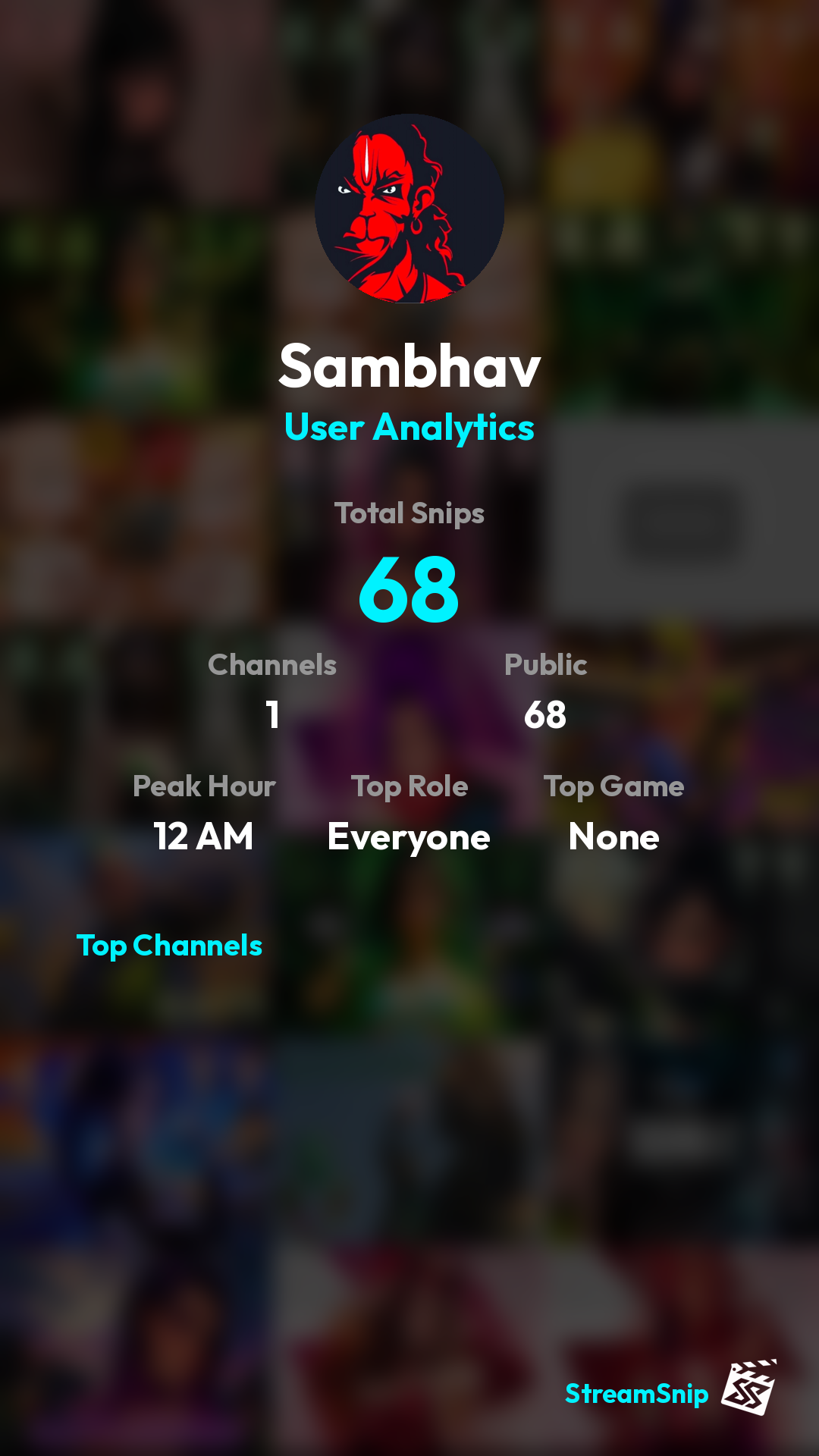 Stats Share Card