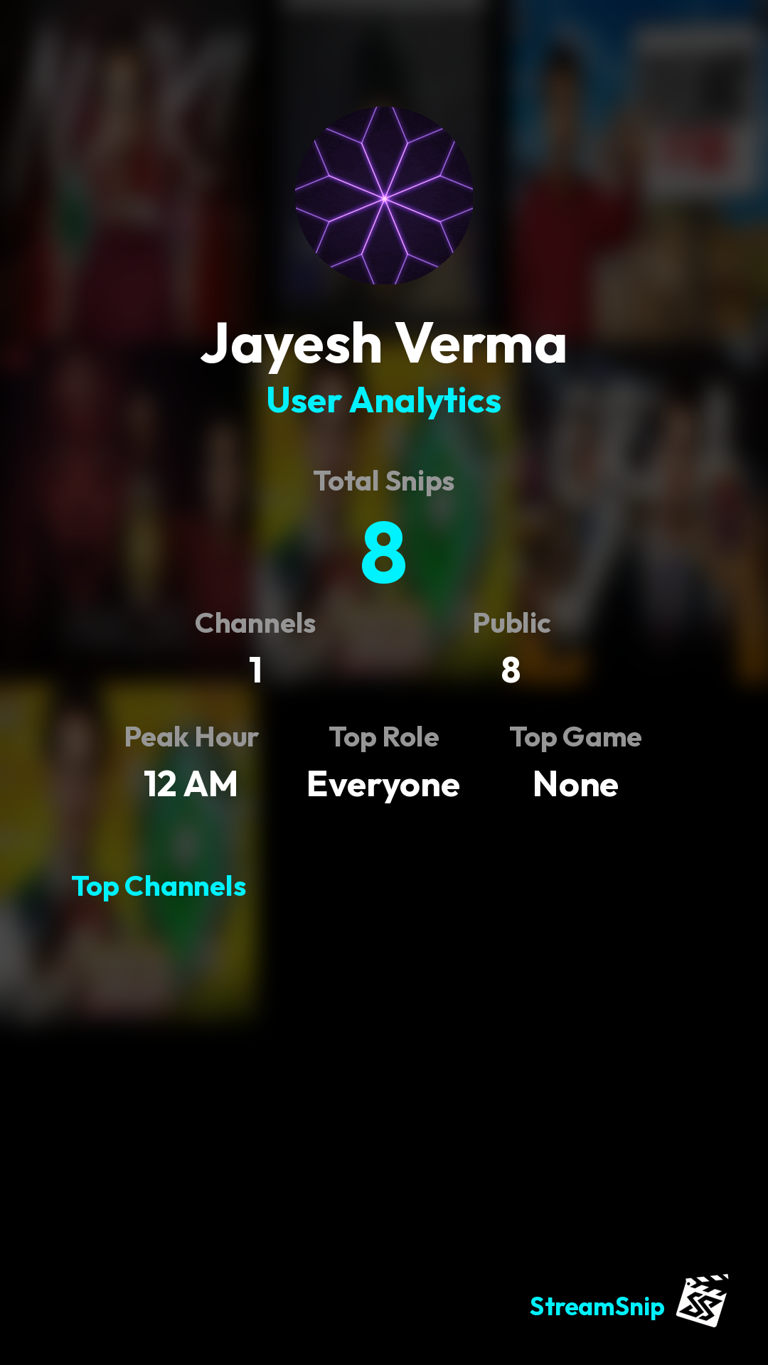 Stats Share Card