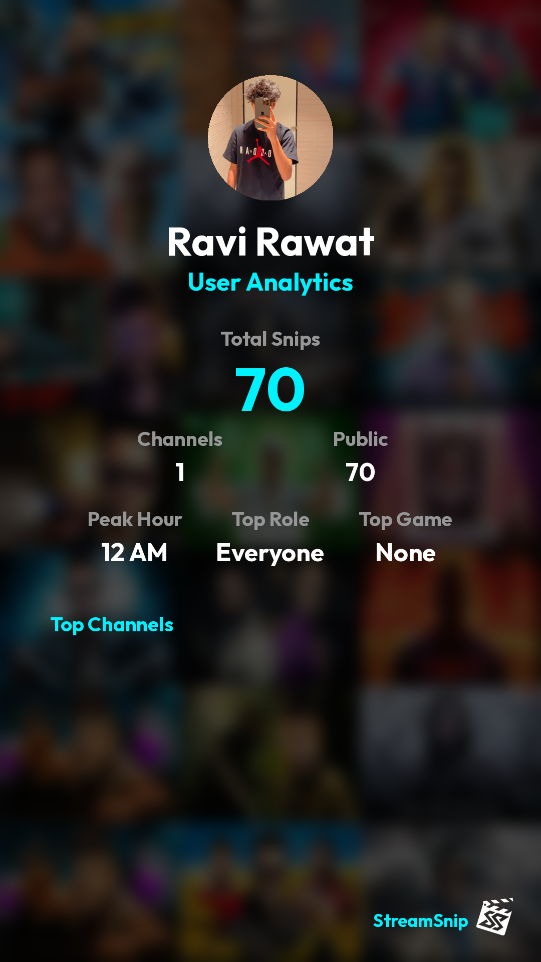 Stats Share Card