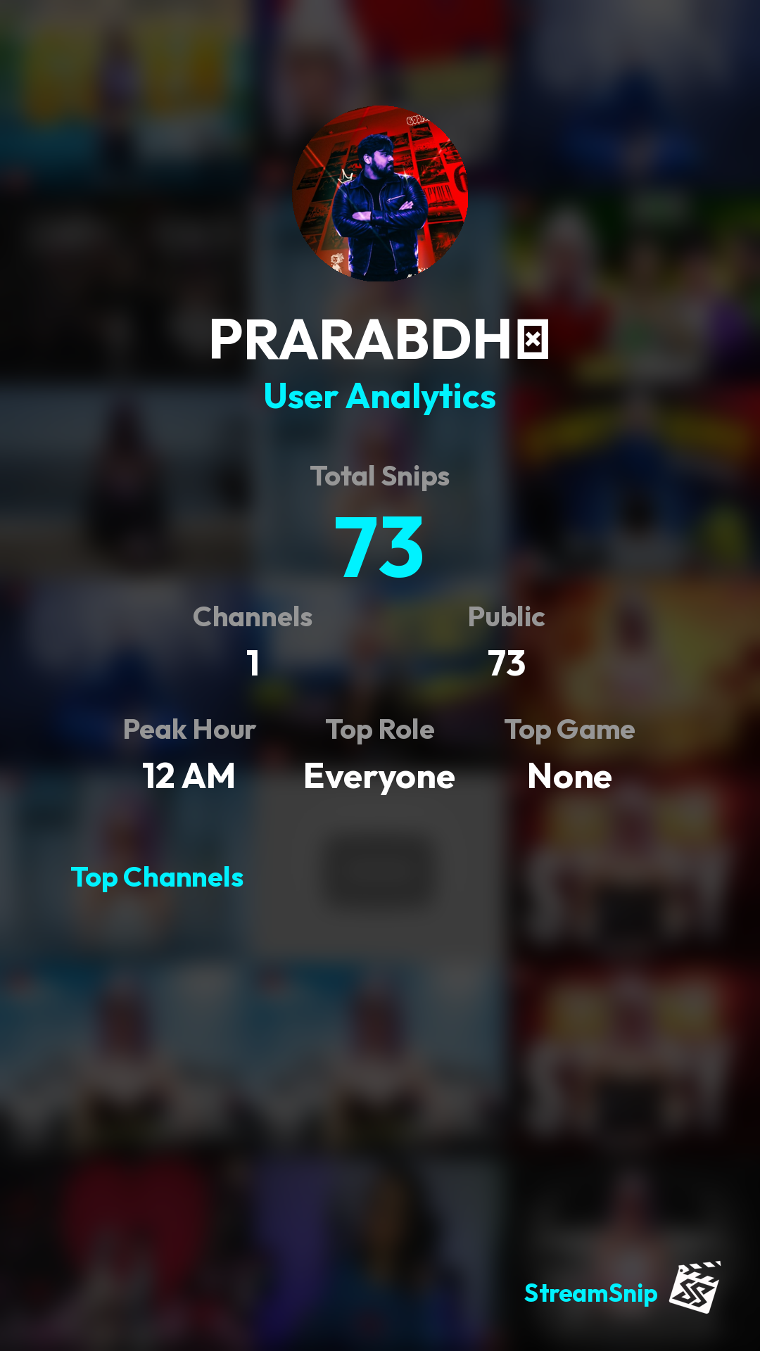 Stats Share Card