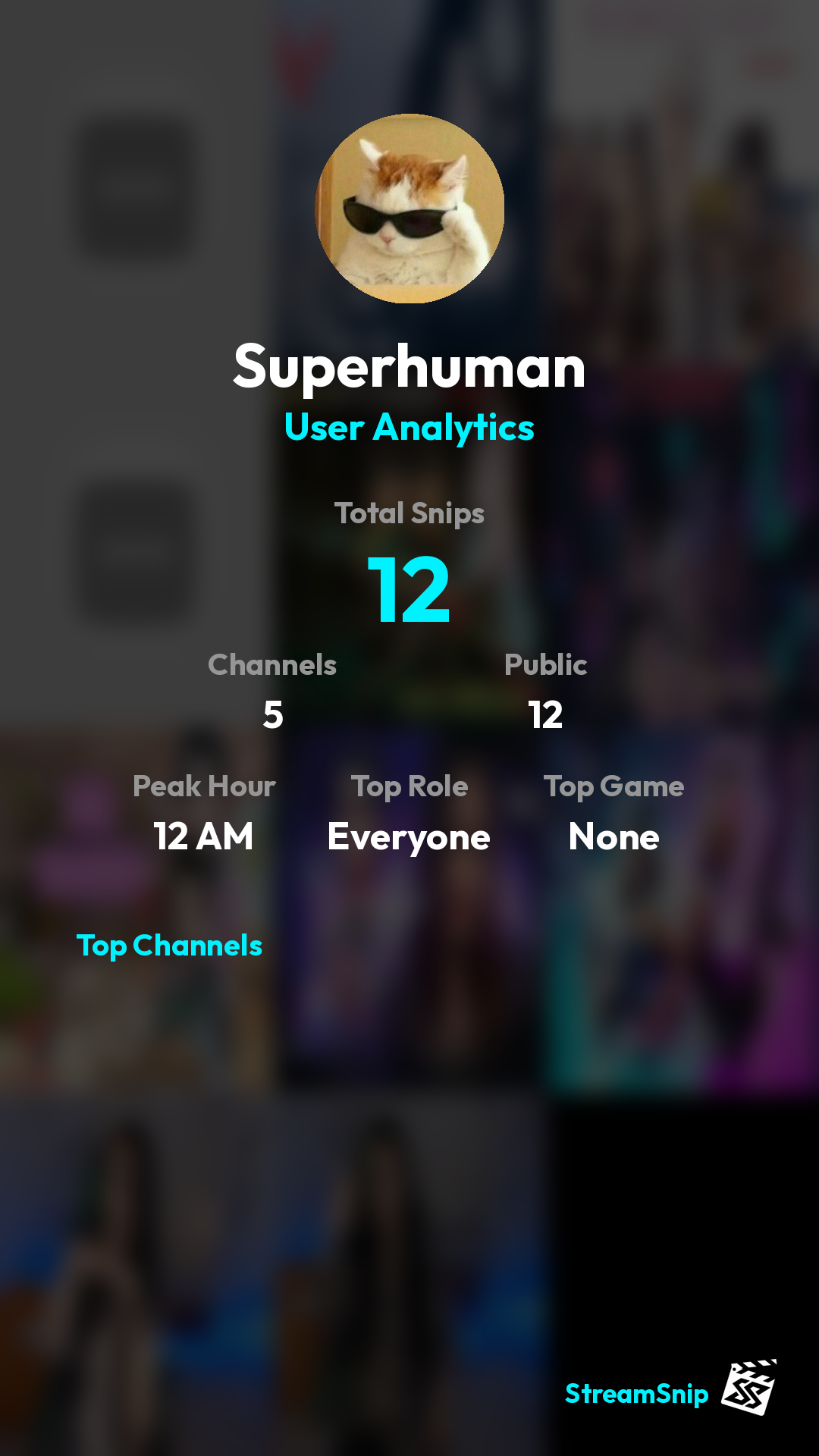 Stats Share Card