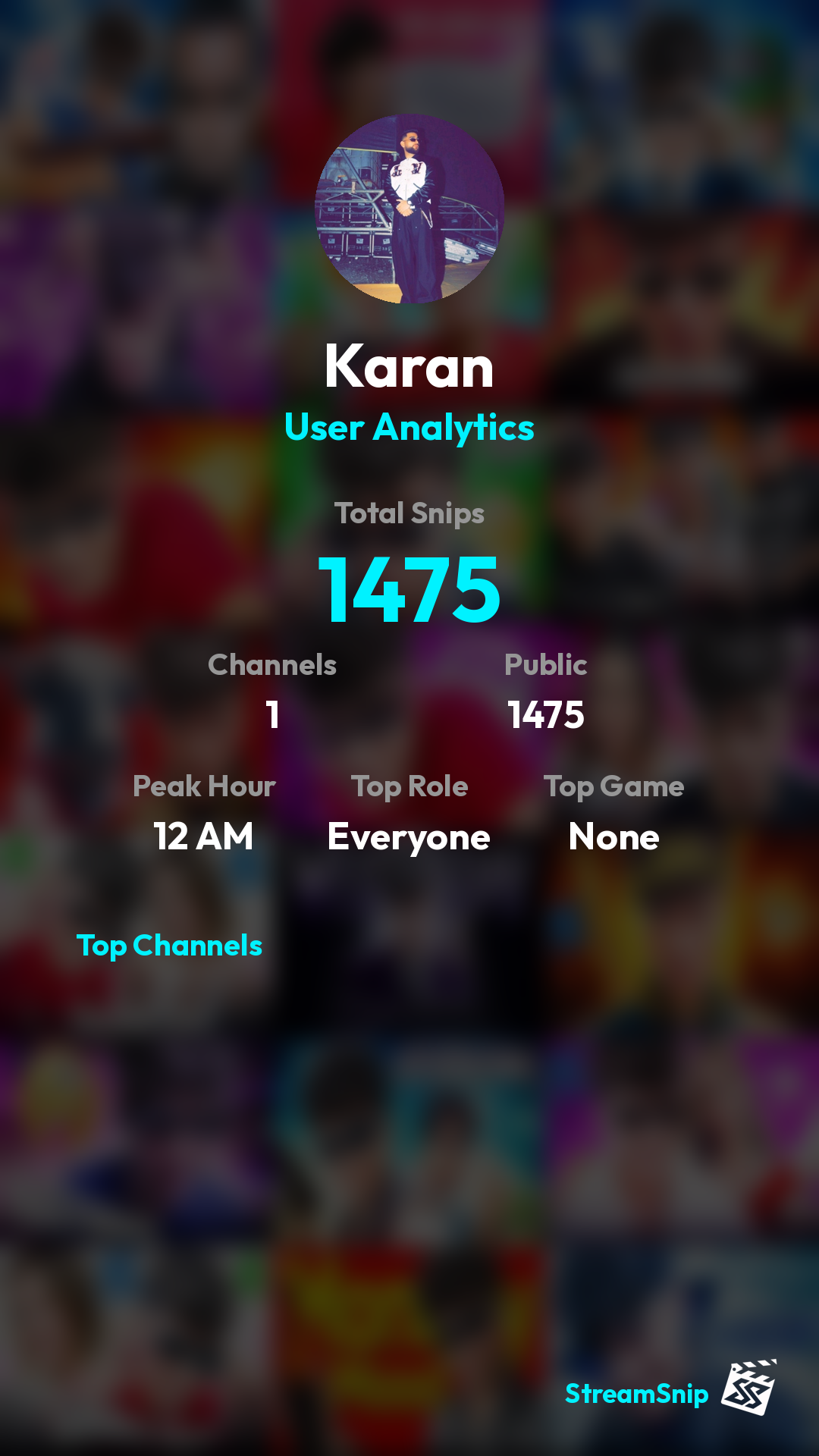 Stats Share Card