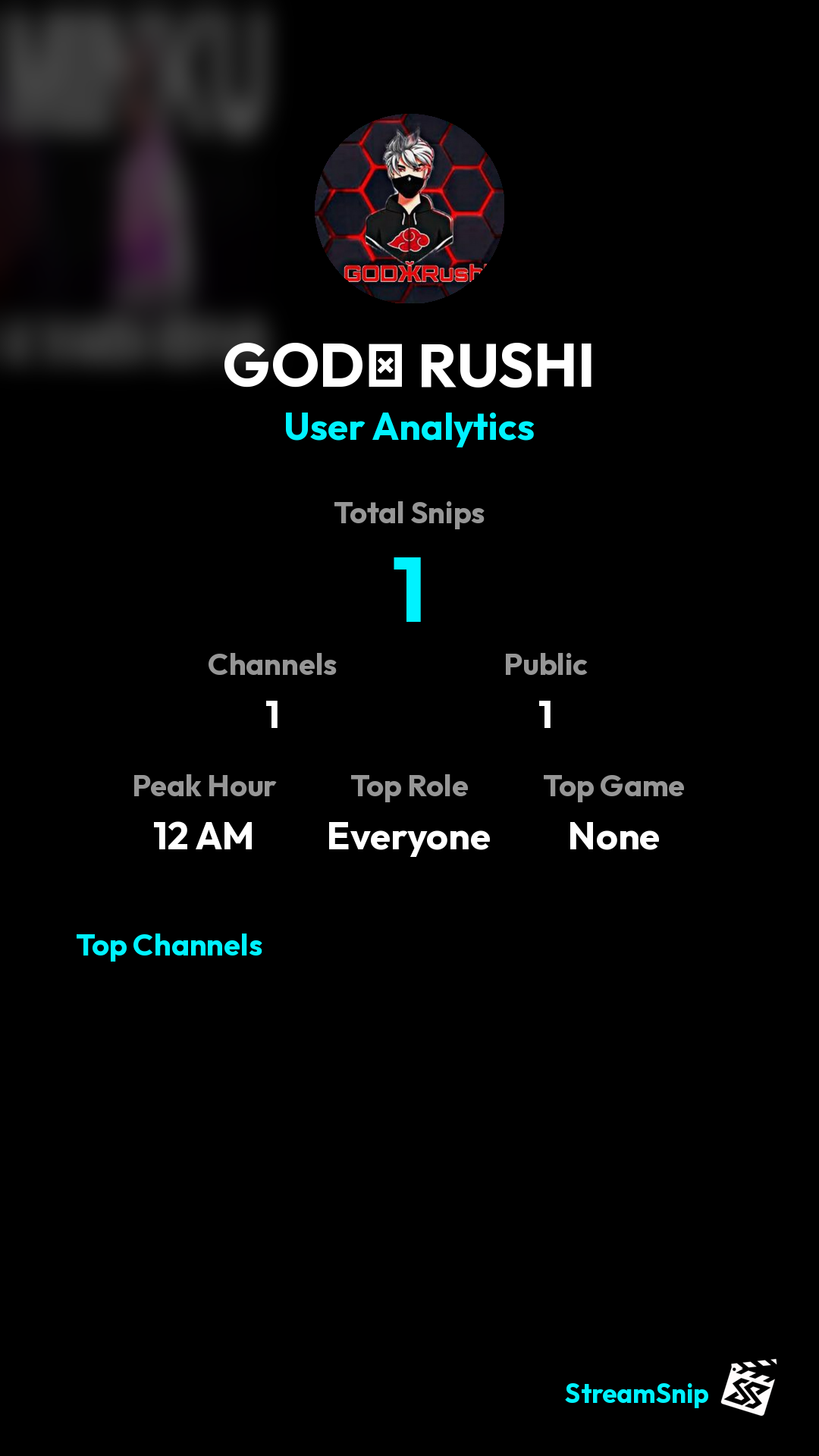 Stats Share Card