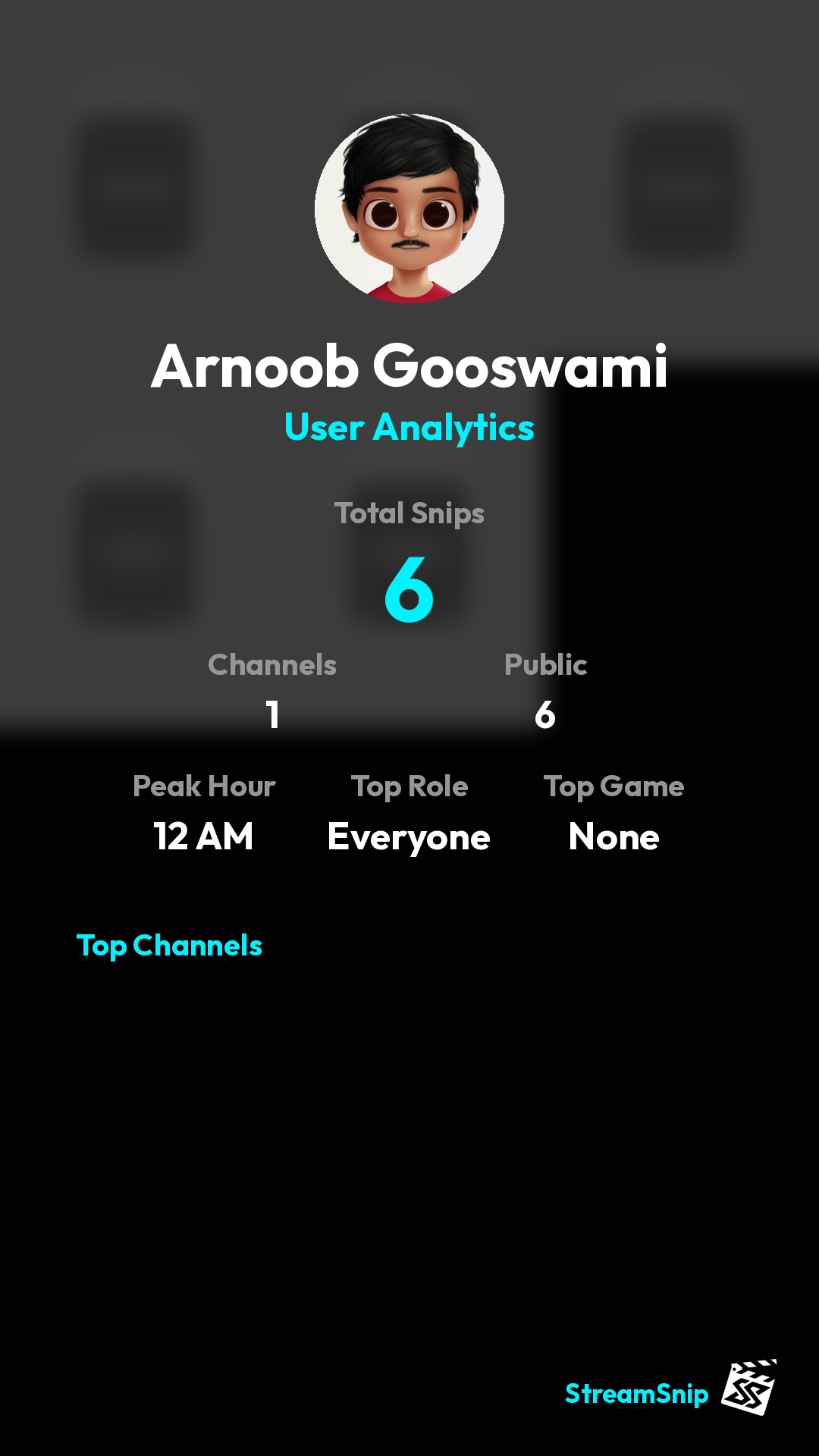 Stats Share Card