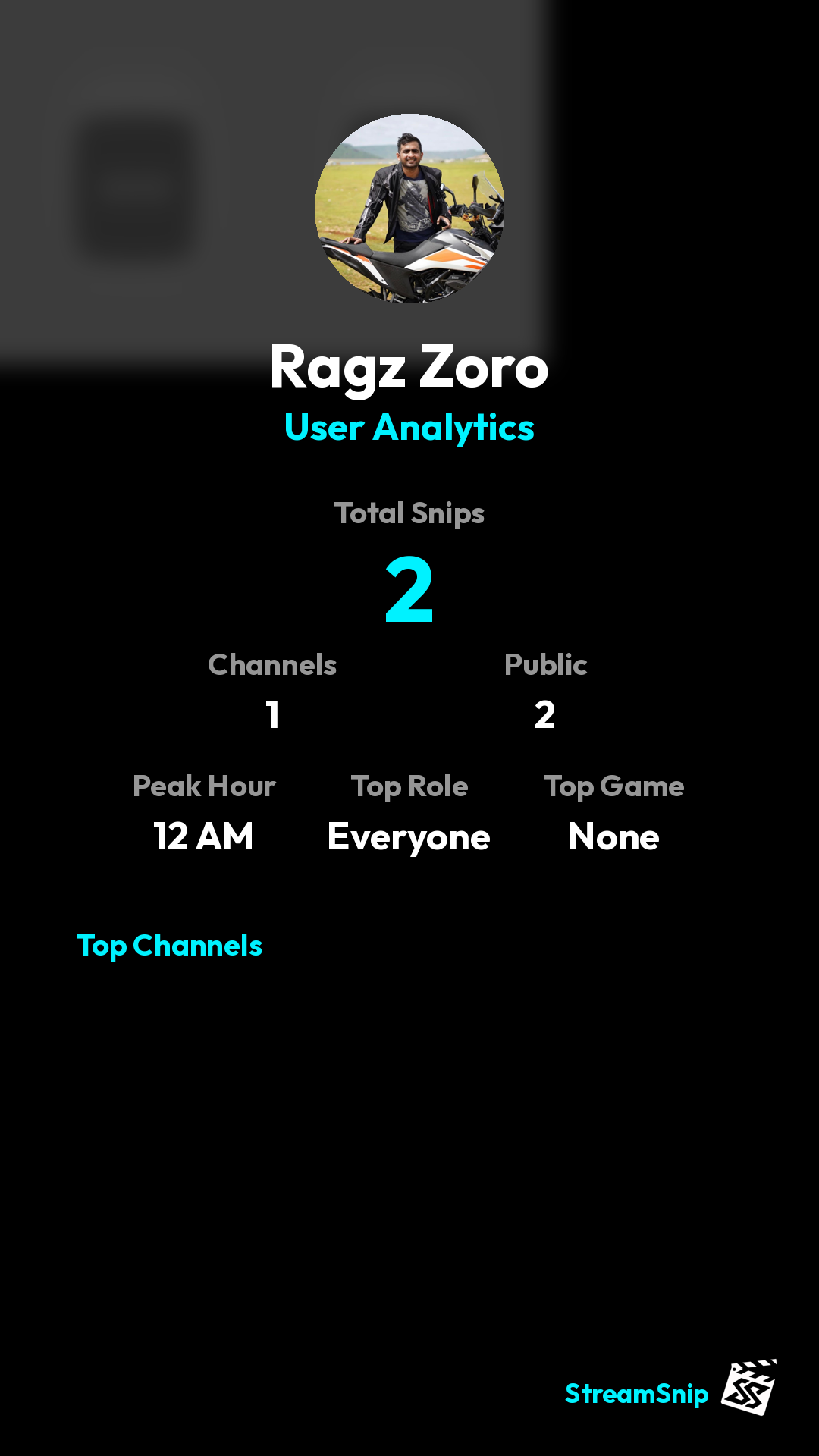 Stats Share Card