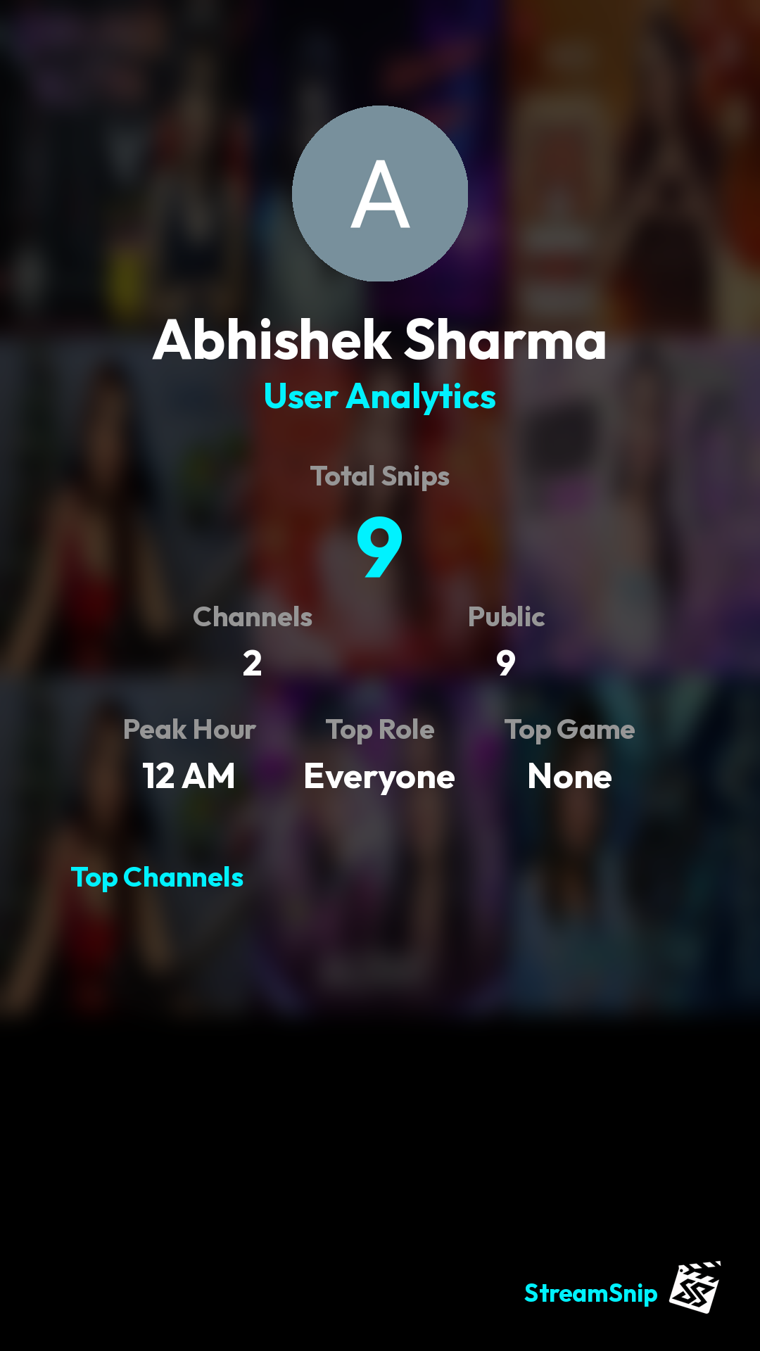 Stats Share Card