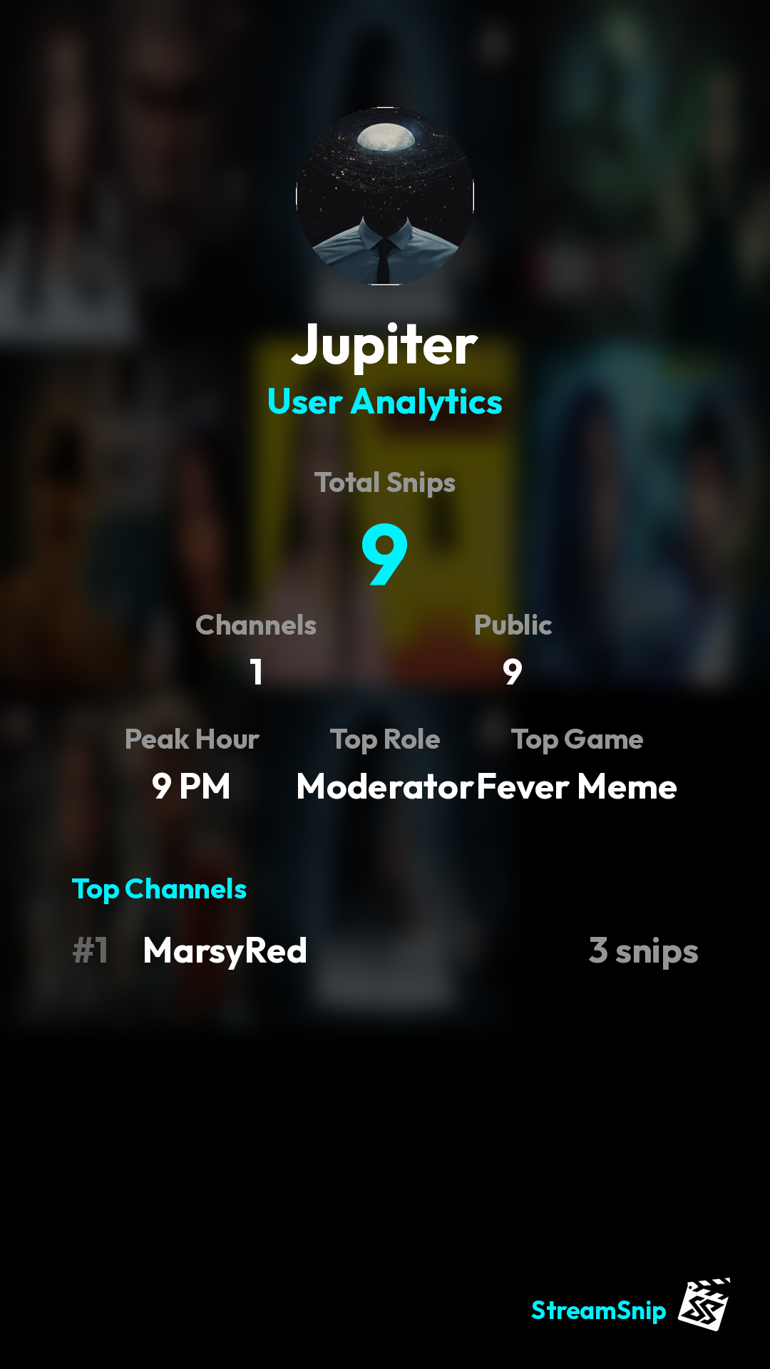 Stats Share Card