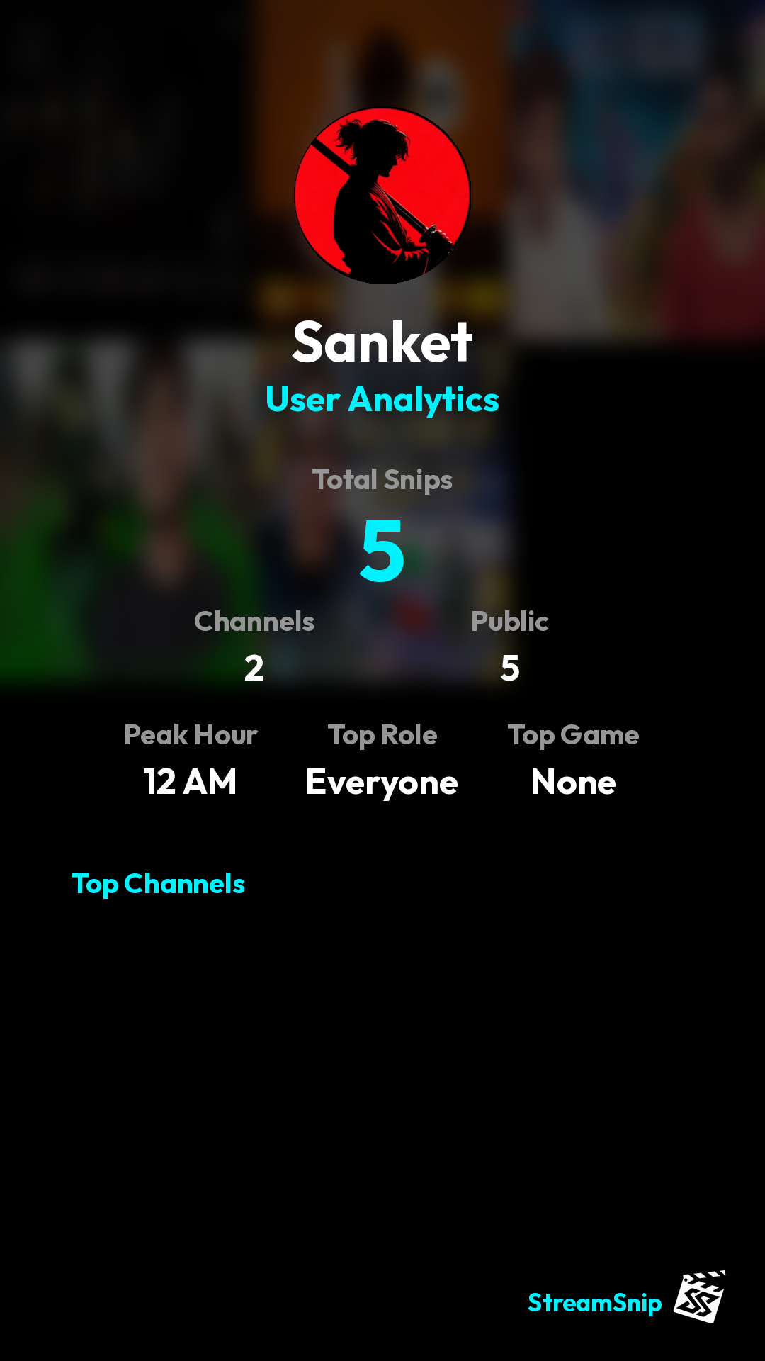 Stats Share Card