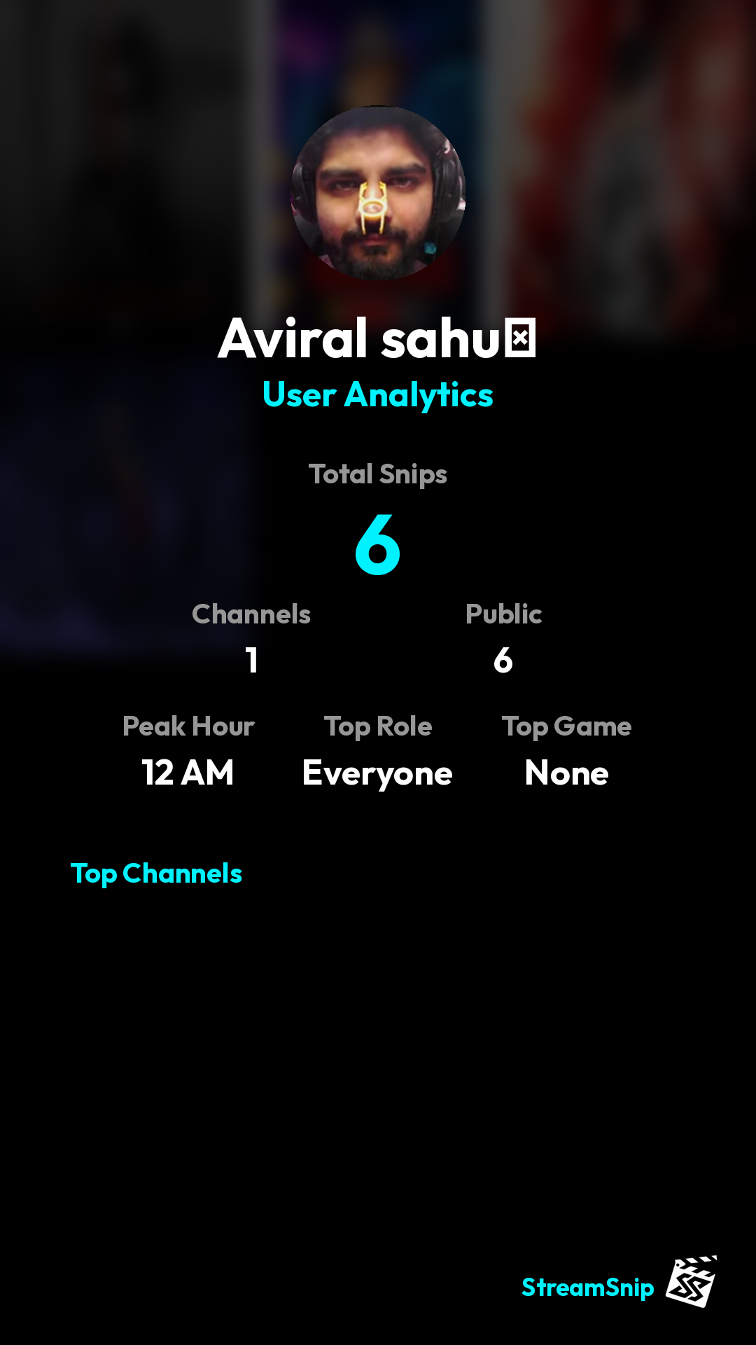 Stats Share Card