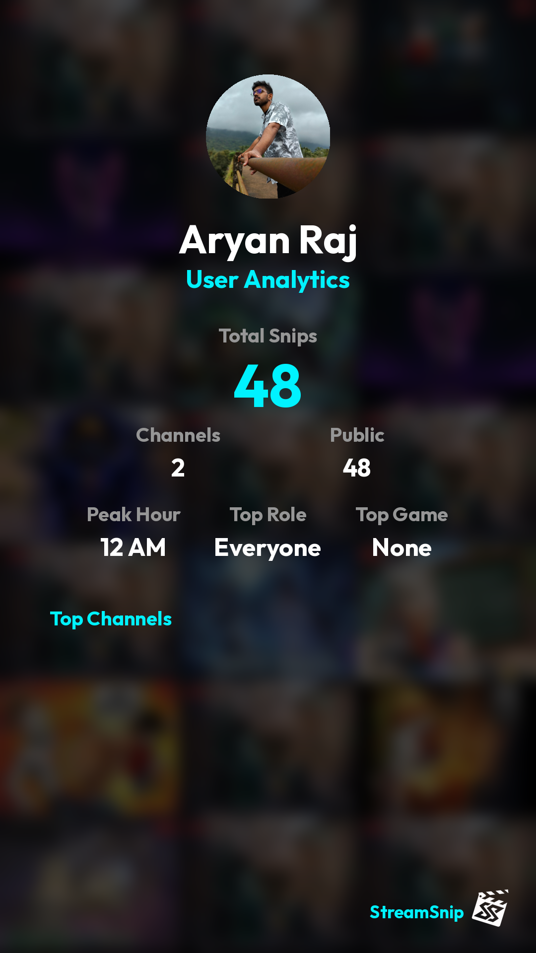 Stats Share Card