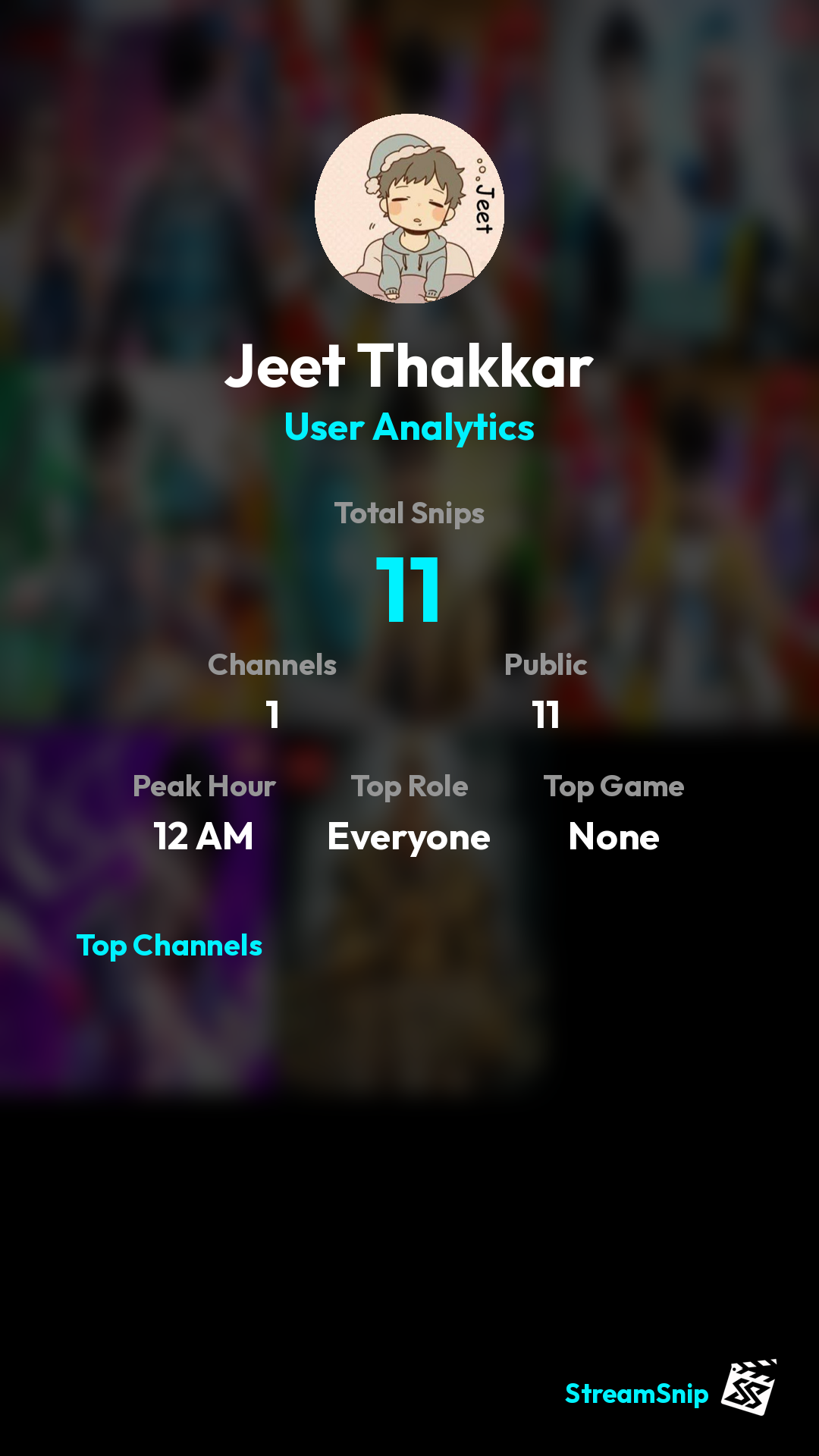 Stats Share Card