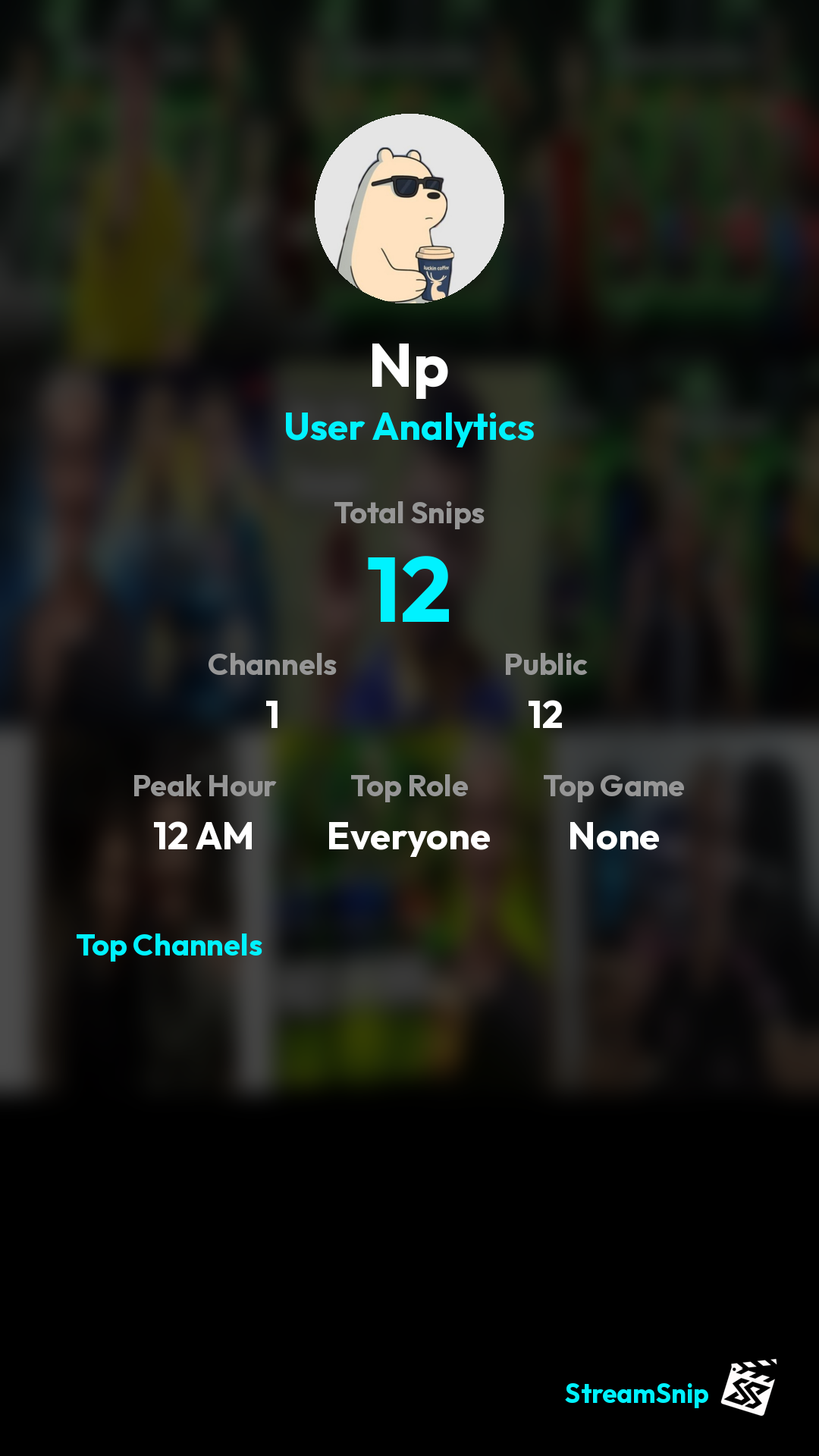 Stats Share Card