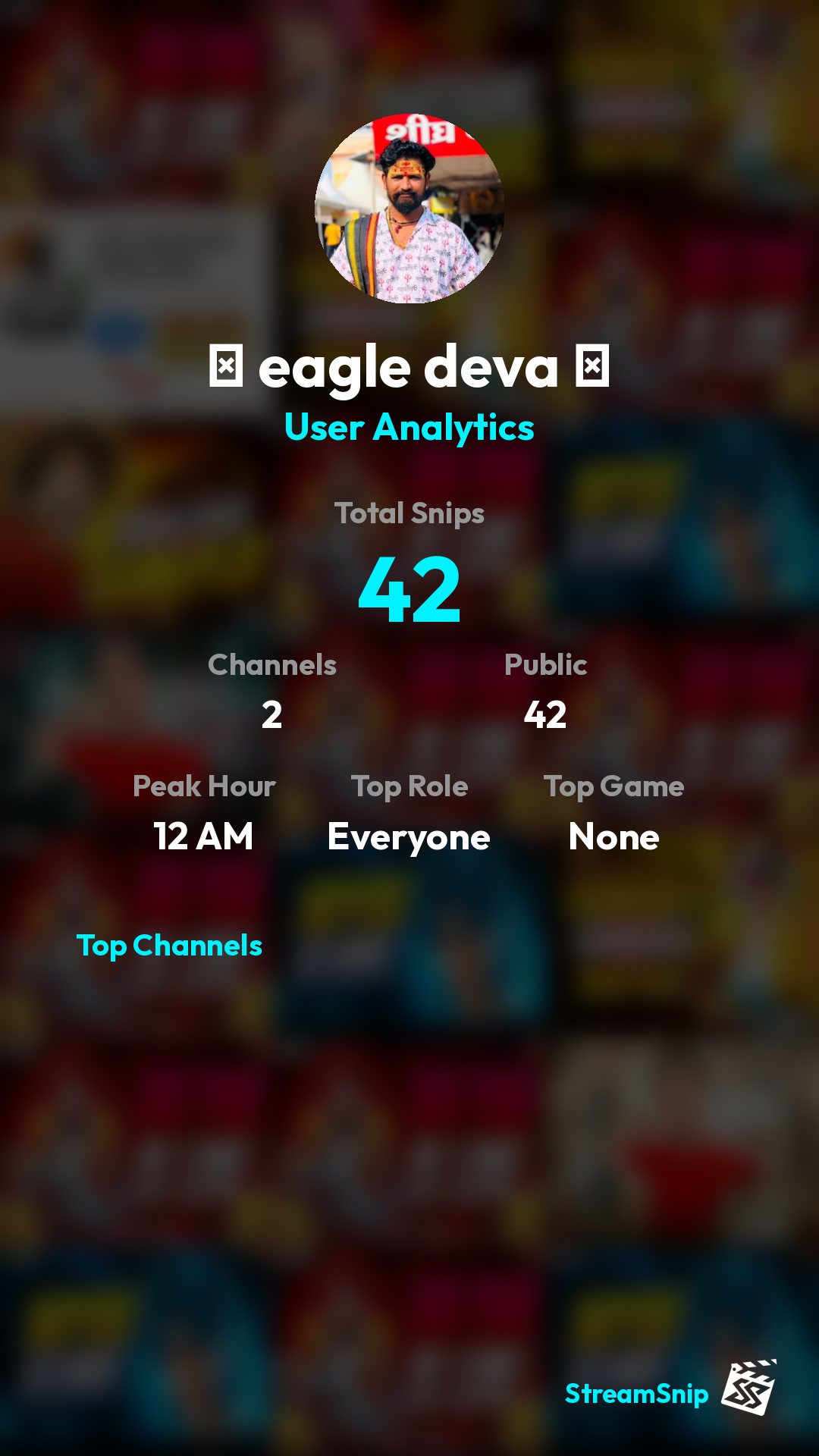Stats Share Card
