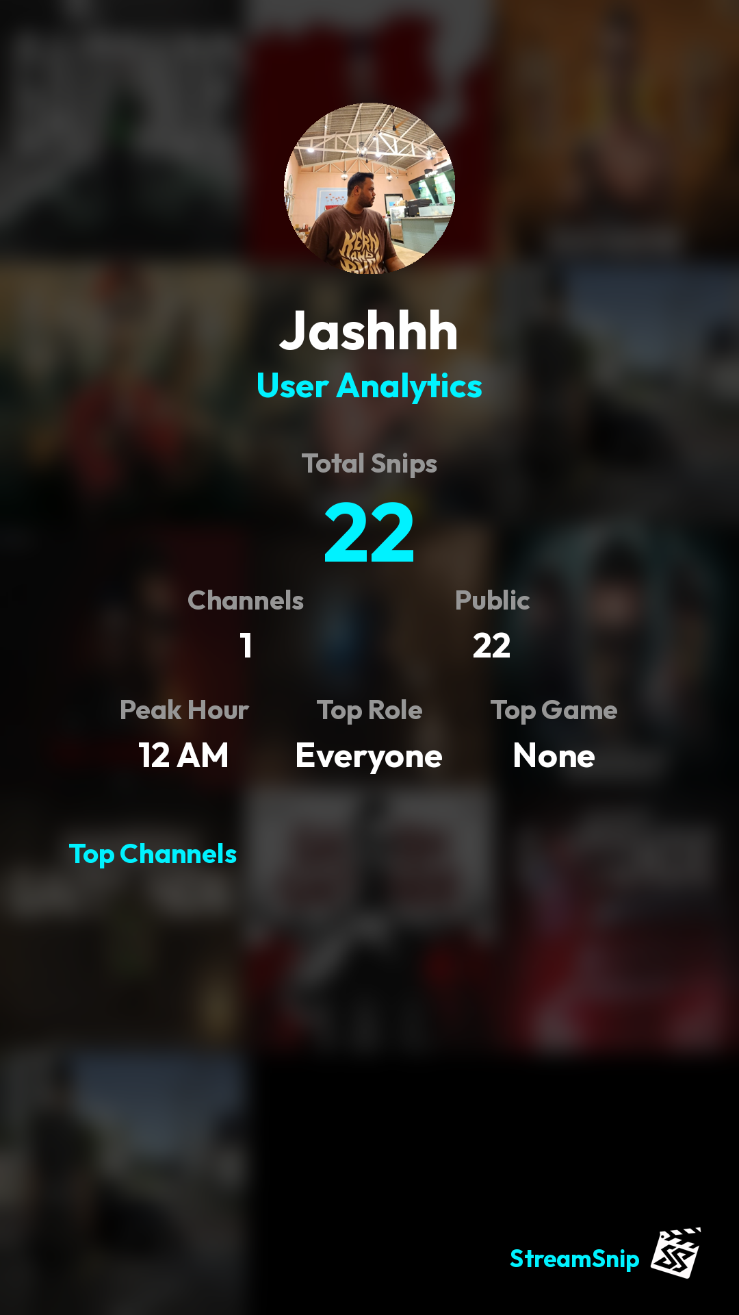 Stats Share Card